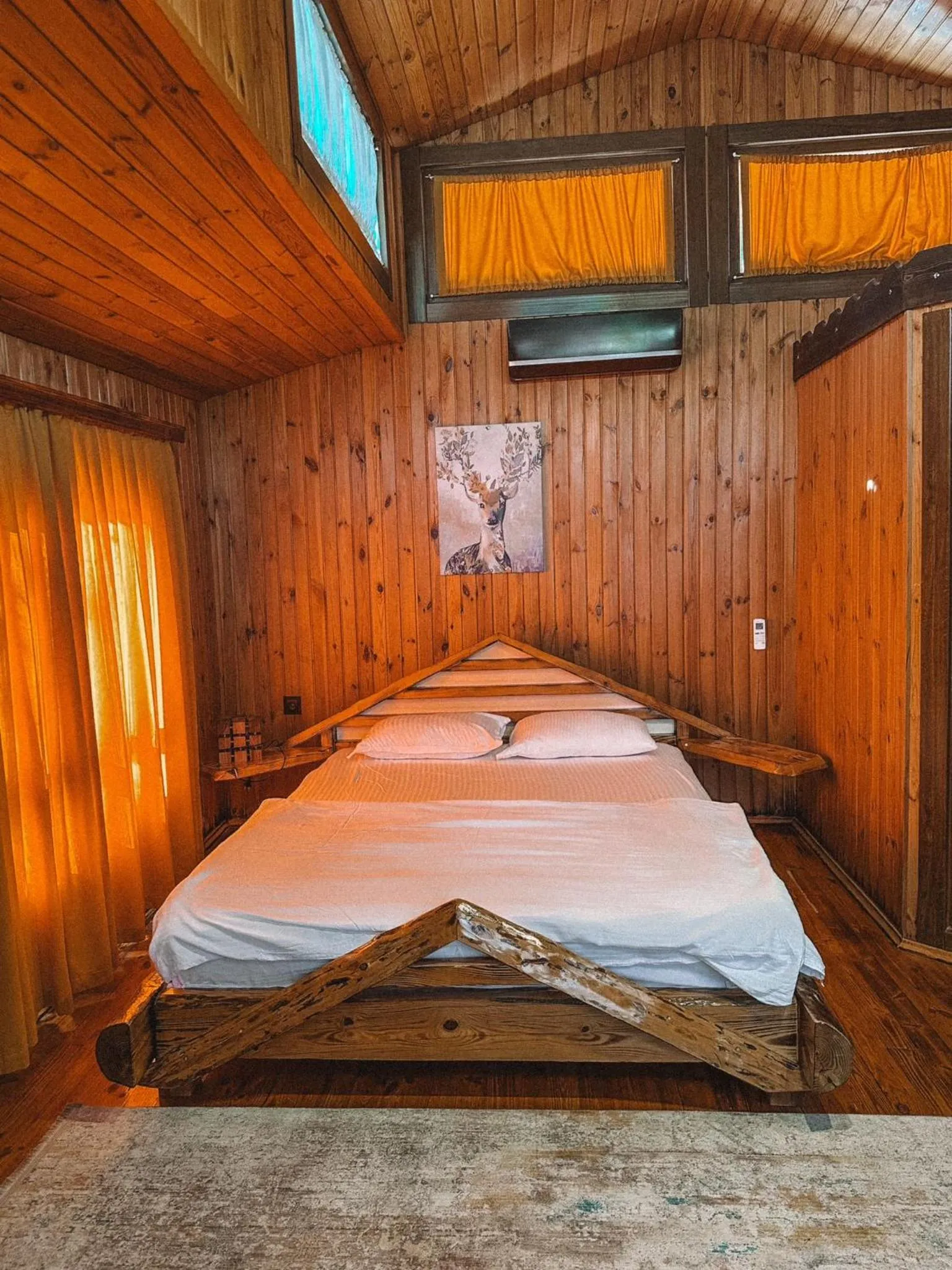 Bed in Botanik Göl Evleri