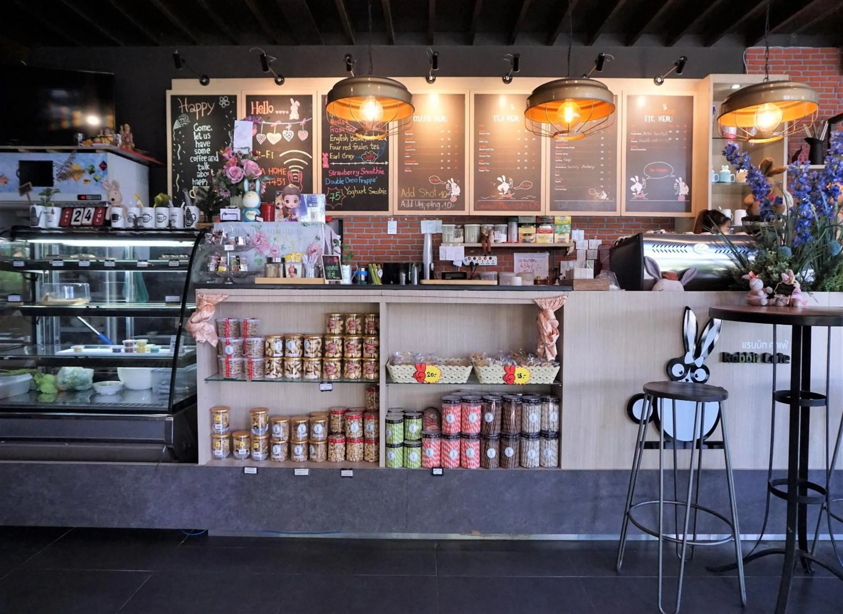 Area and facilities in Papa's Home And Rabbit Café