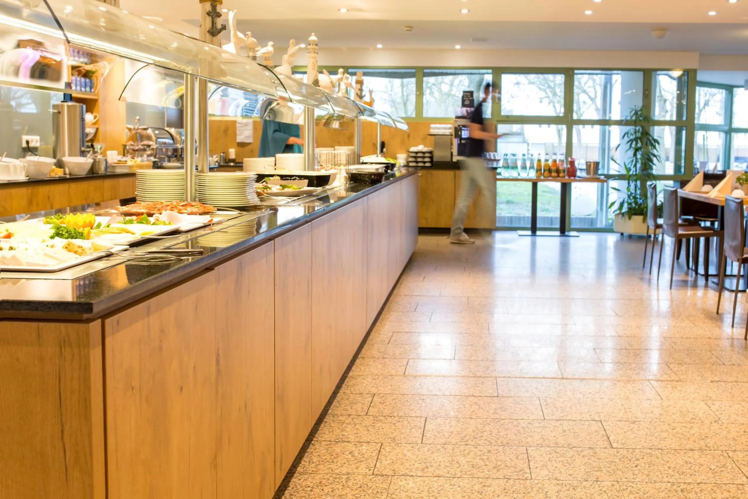 Buffet breakfast in Michels Thalasso Hotel Nordseehaus