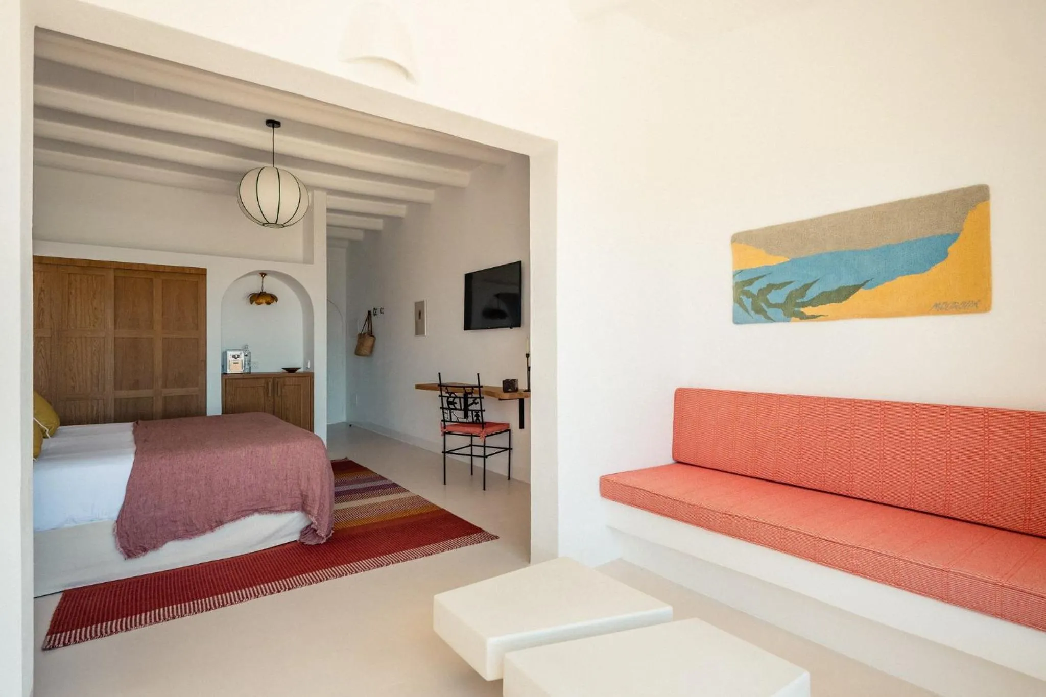 Photo of the whole room, Bed in Petunia Ibiza, a Beaumier hotel