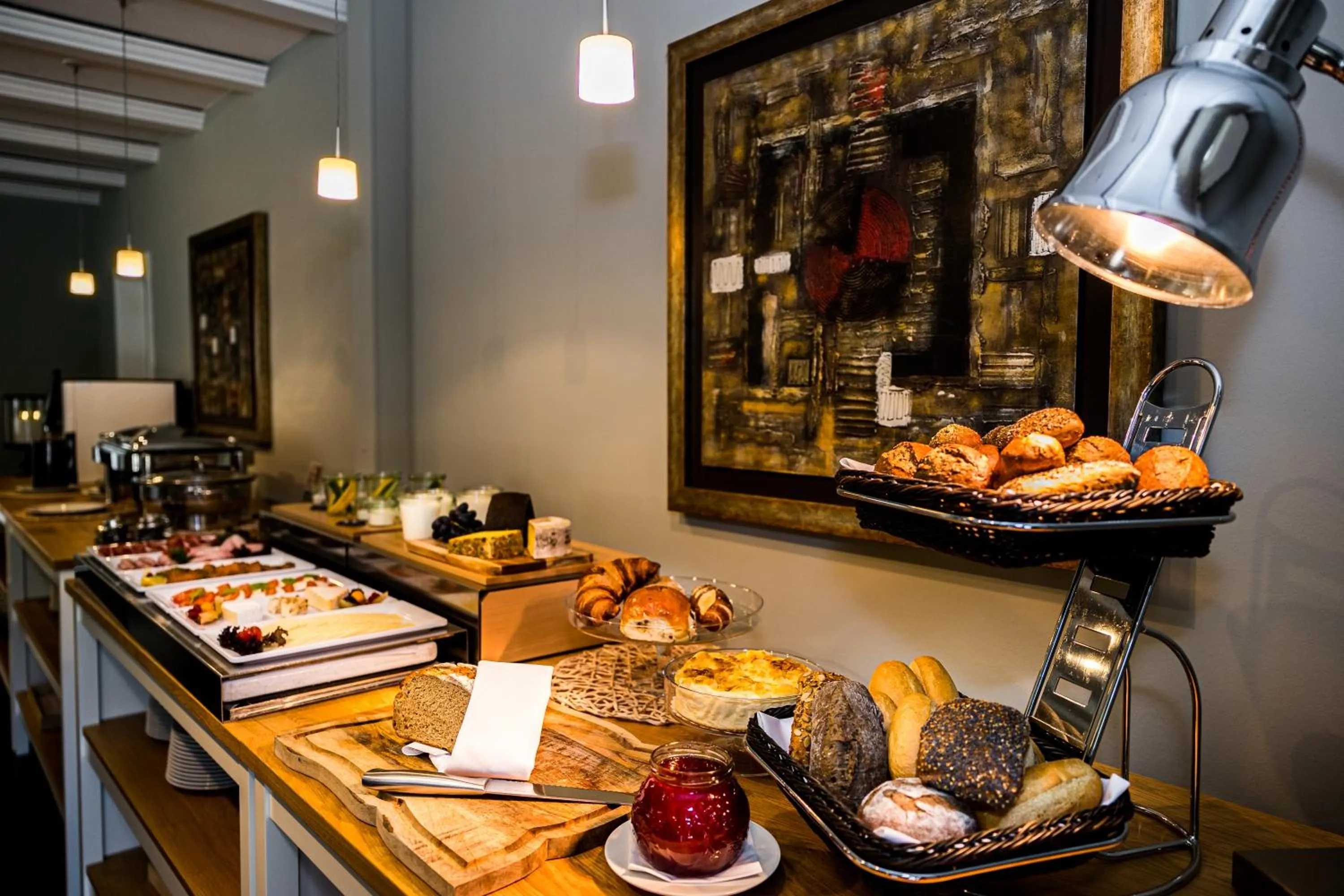 Buffet breakfast in Hotel & Restaurant Schröder