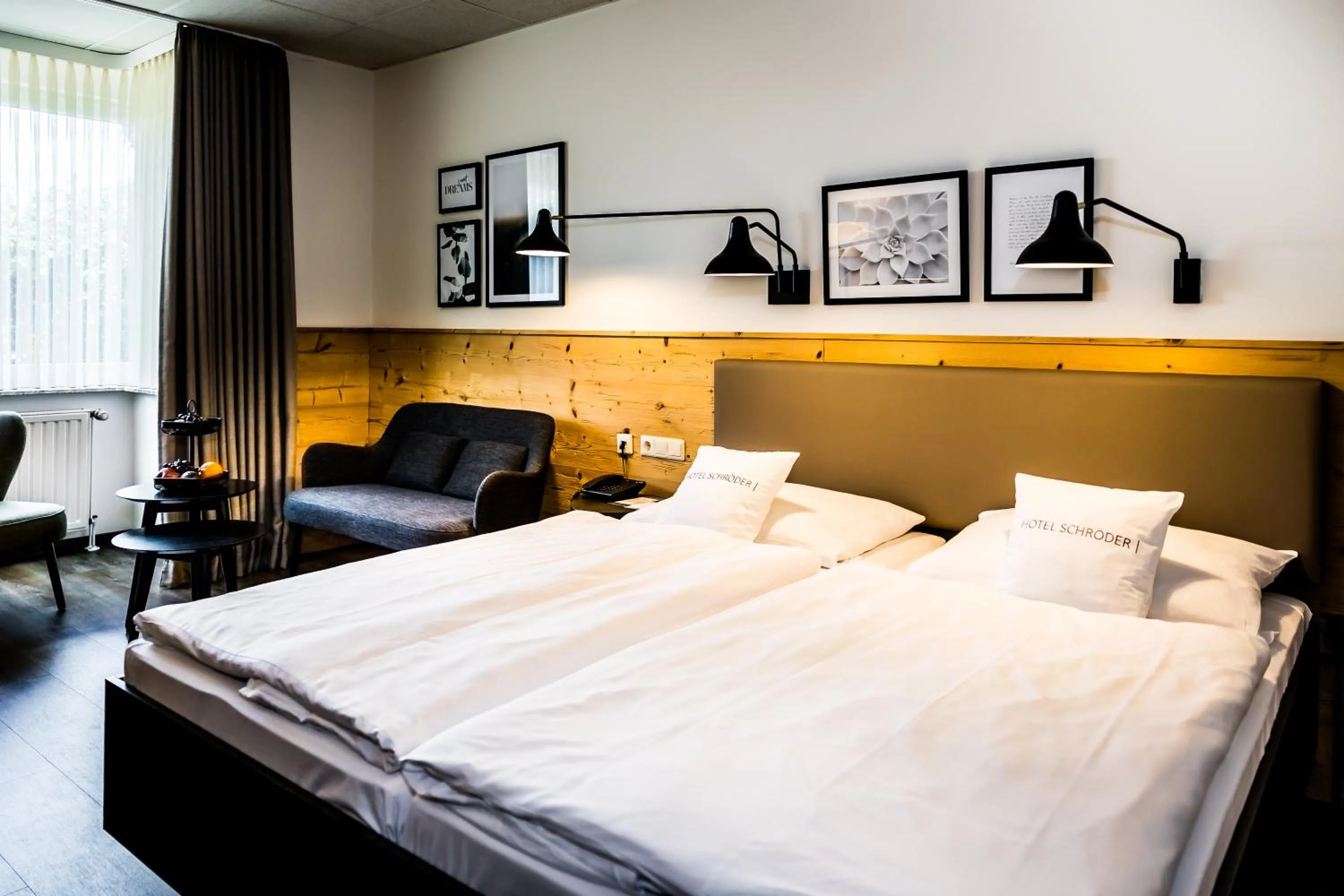 Bed in Hotel & Restaurant Schröder