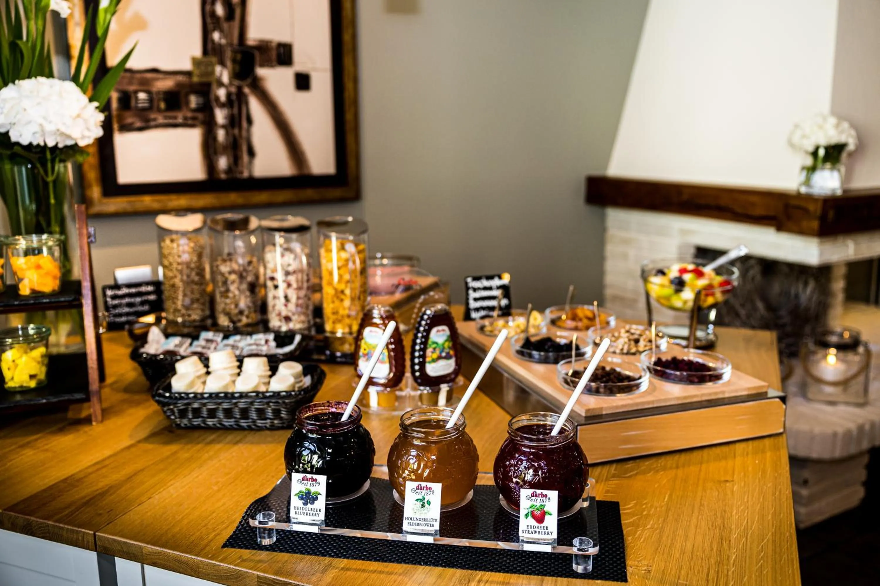 Buffet breakfast in Hotel & Restaurant Schröder