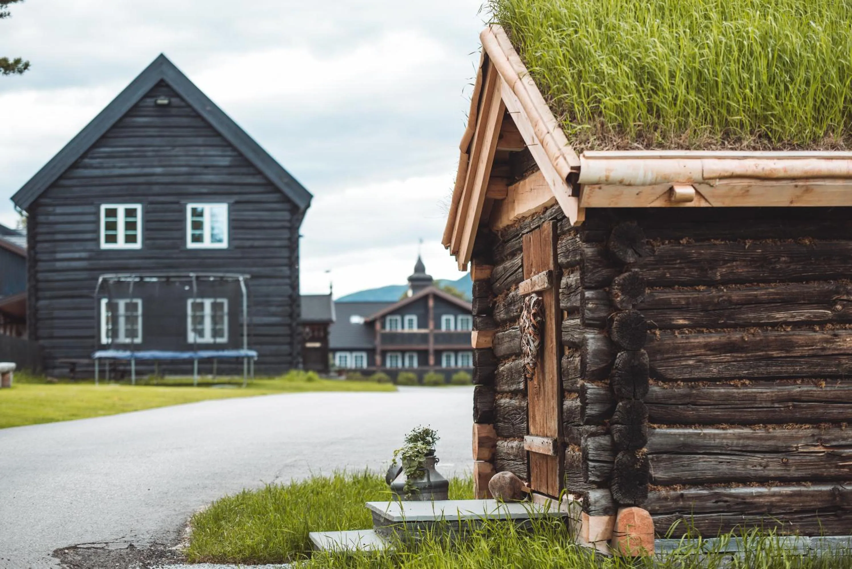 Property building in Toftemo Turiststasjon