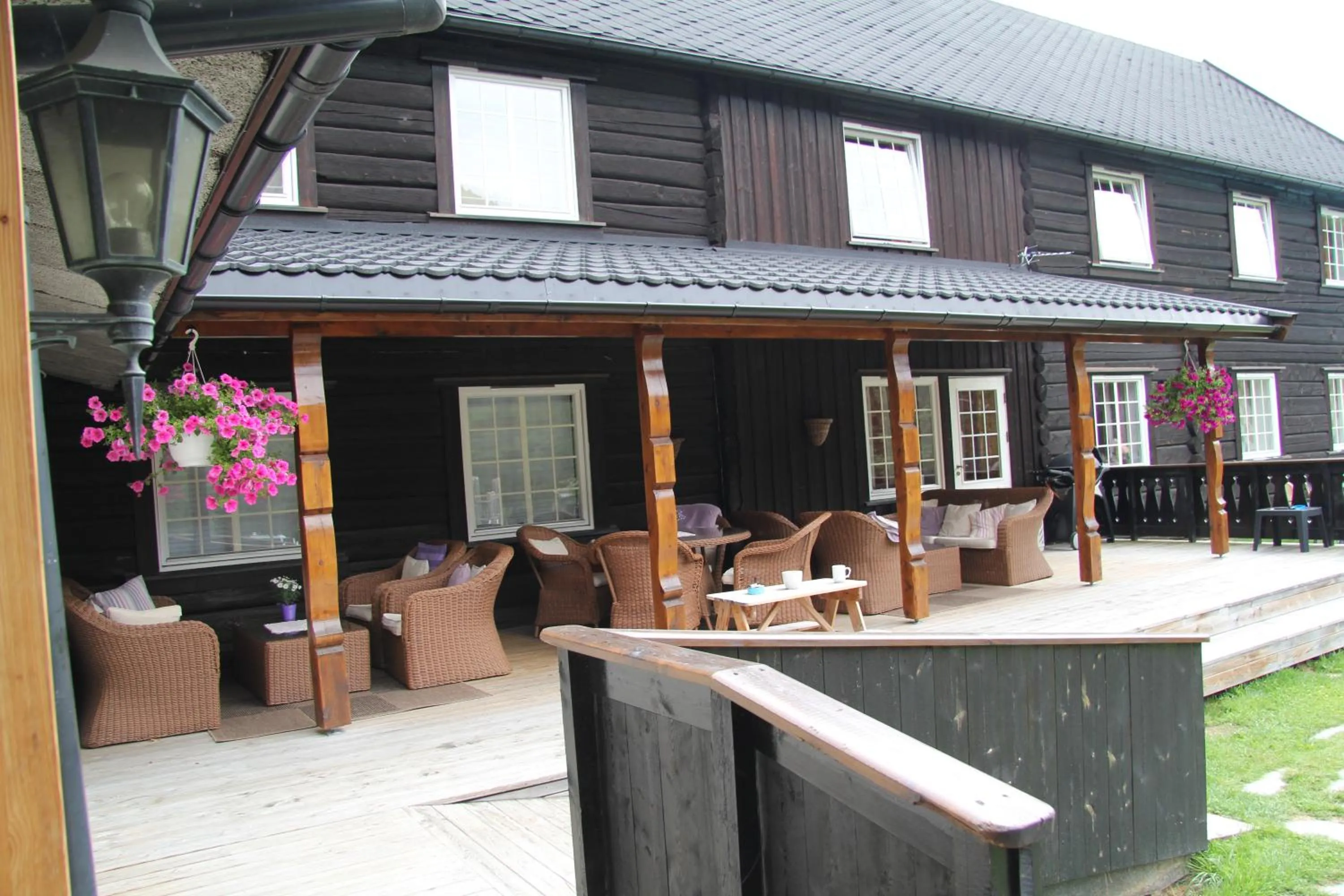 Patio in Toftemo Turiststasjon