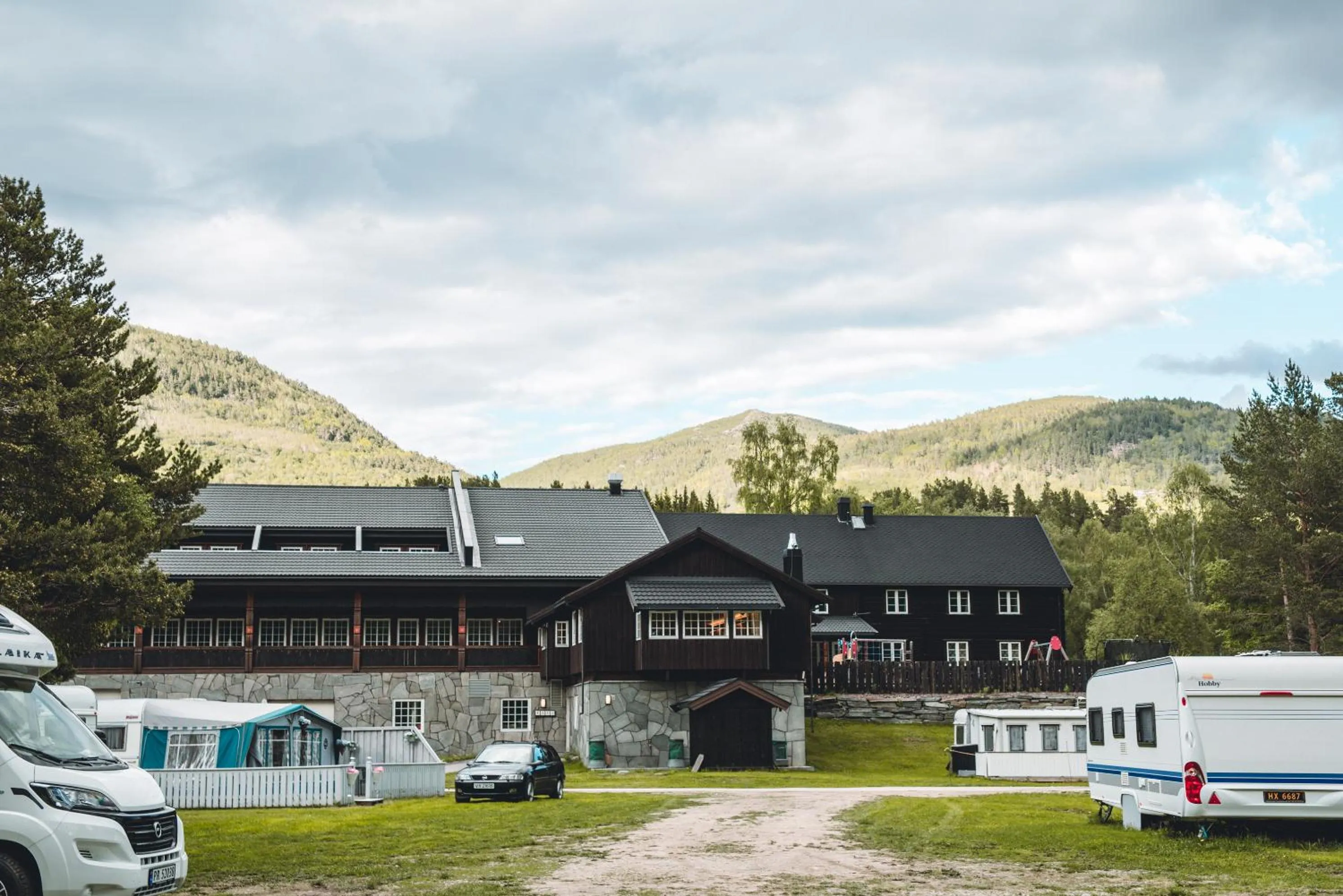 Property building in Toftemo Turiststasjon