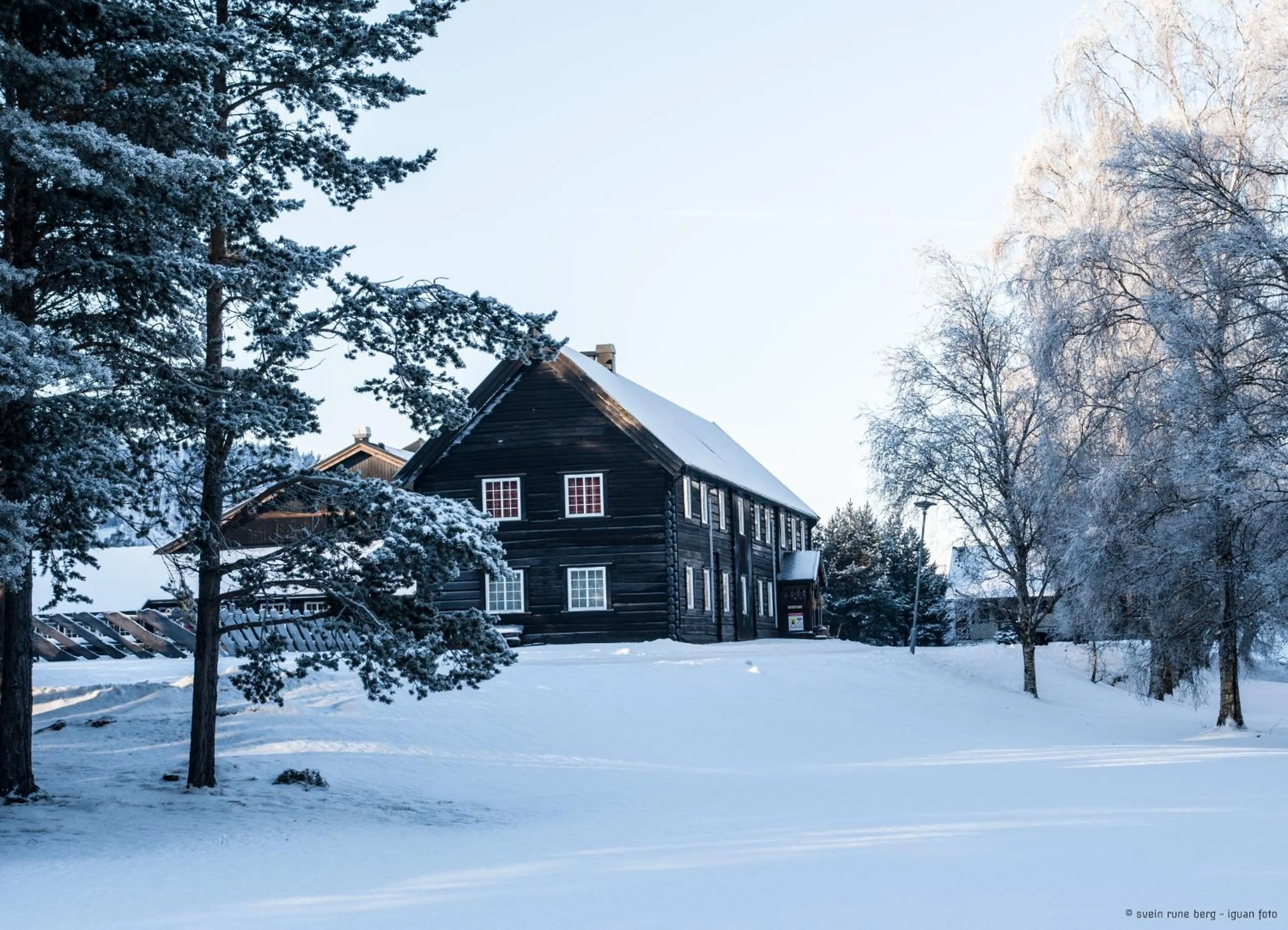 Property building in Toftemo Turiststasjon