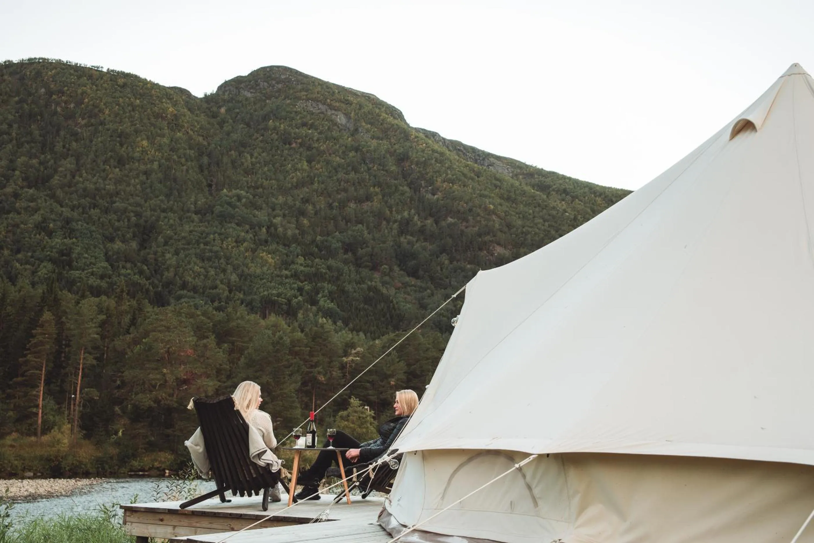 Mountain view in Toftemo Turiststasjon