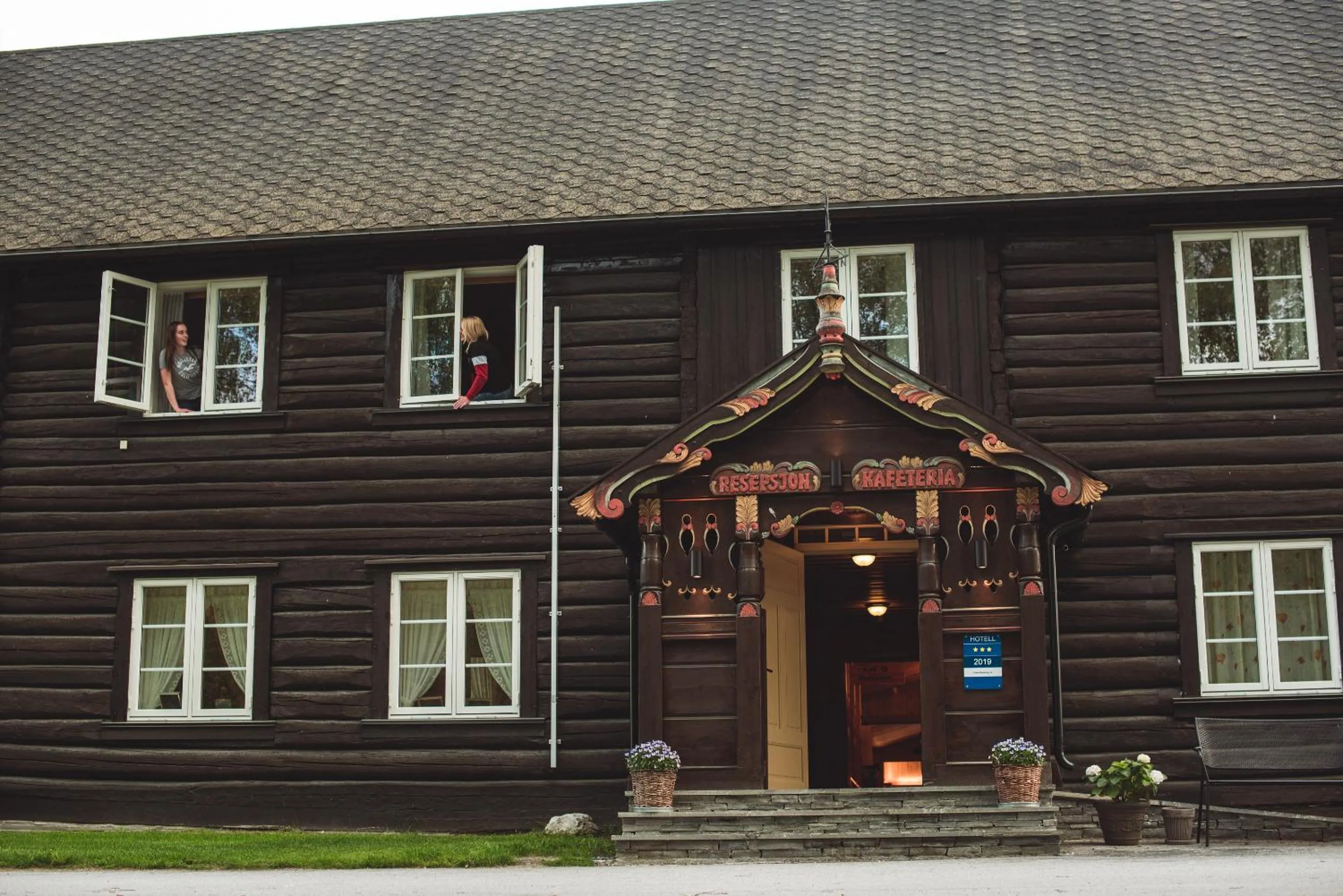 Property building in Toftemo Turiststasjon