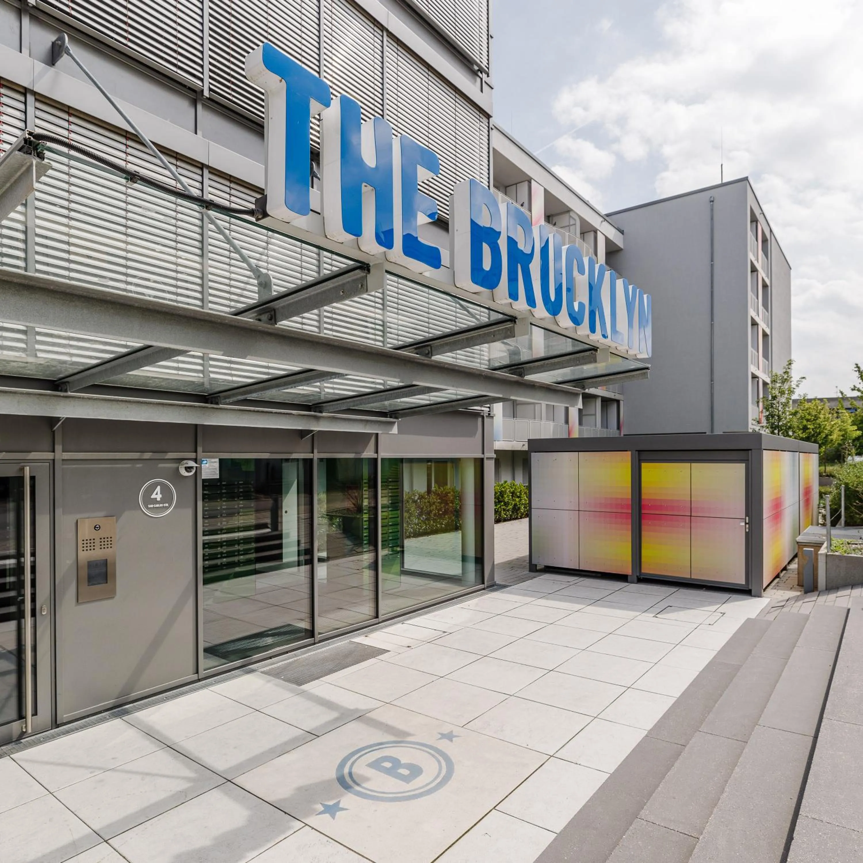 Facade/entrance in The Brucklyn Apartments