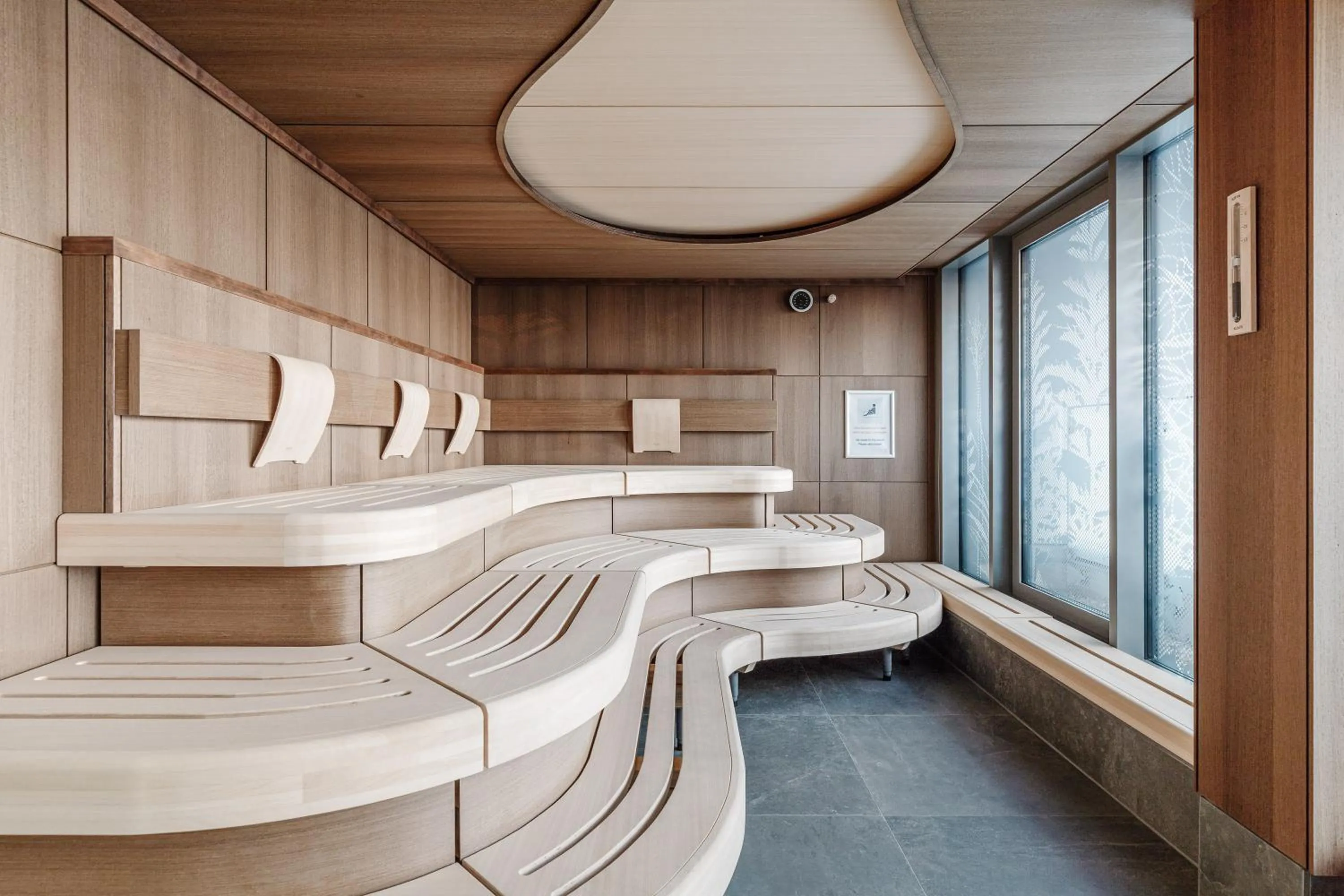 Sauna in The Brucklyn Apartments