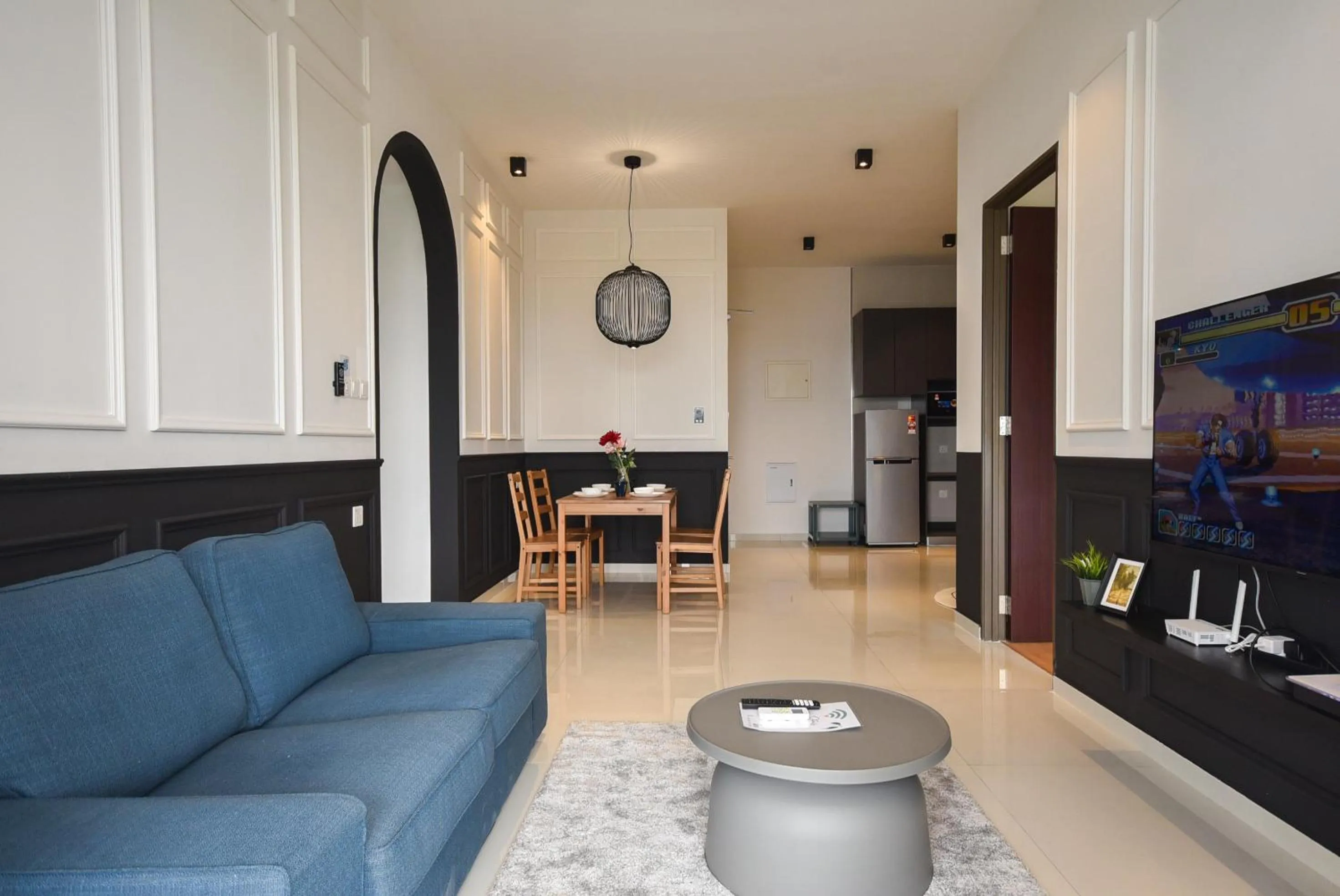 Living room in Country Garden Seaview Suite by Nest Home at Danga Bay