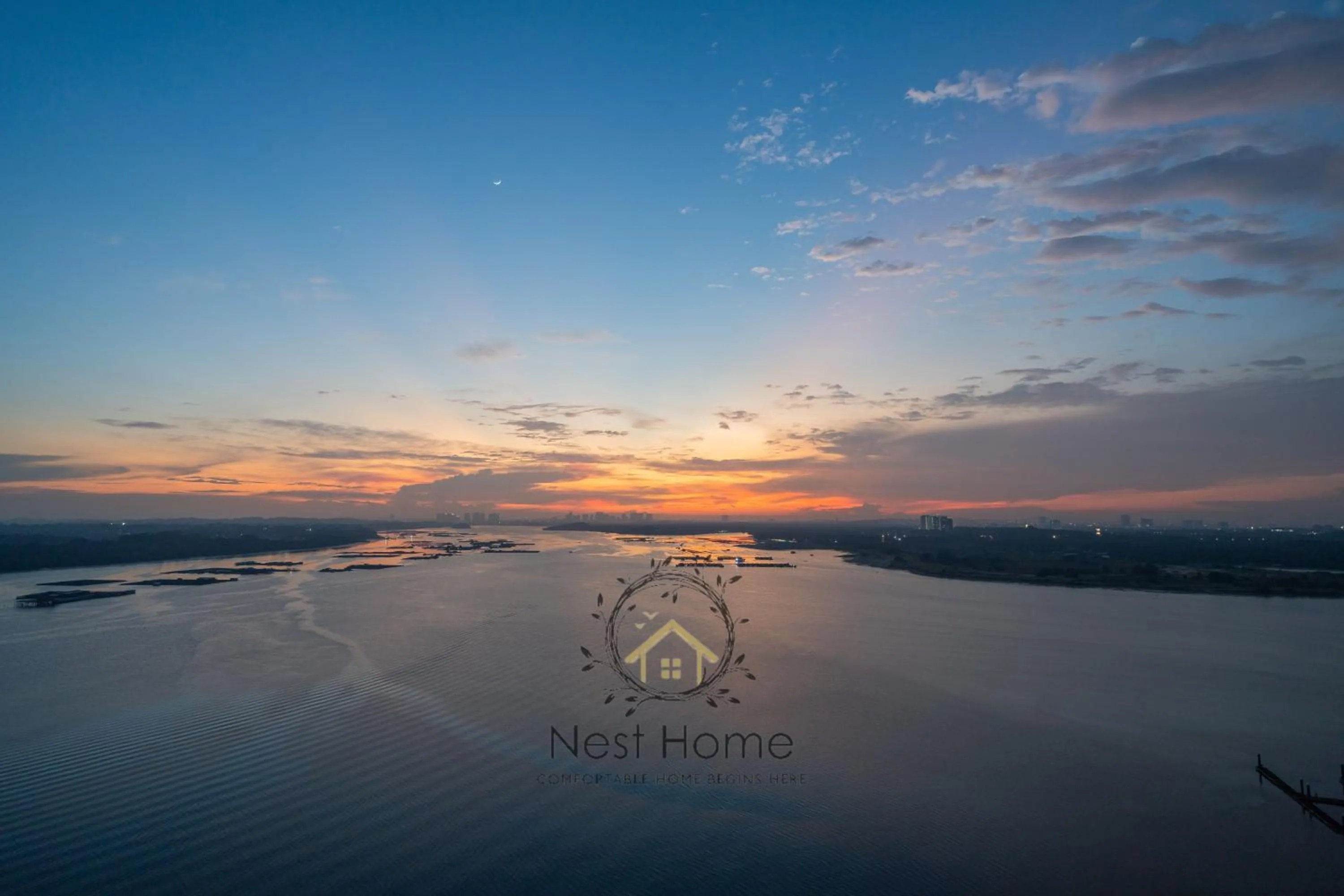 Sea view in Country Garden Seaview Suite by Nest Home at Danga Bay