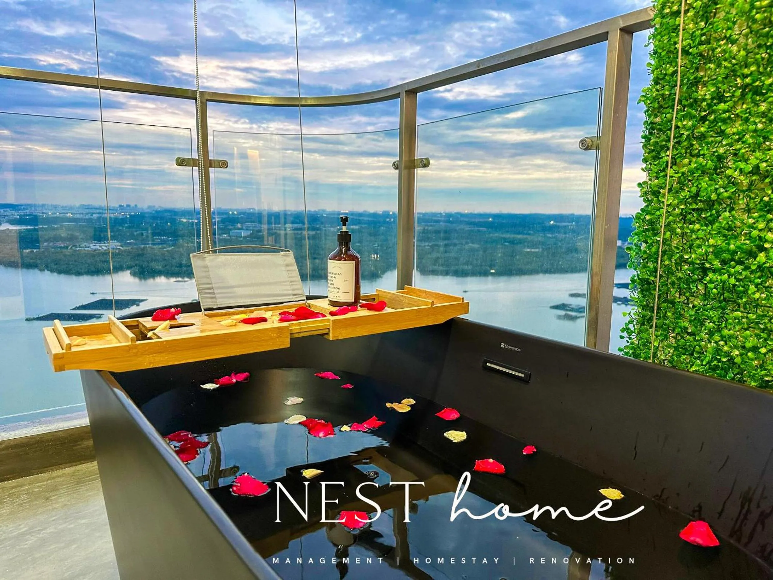Balcony/Terrace in Country Garden Seaview Suite by Nest Home at Danga Bay