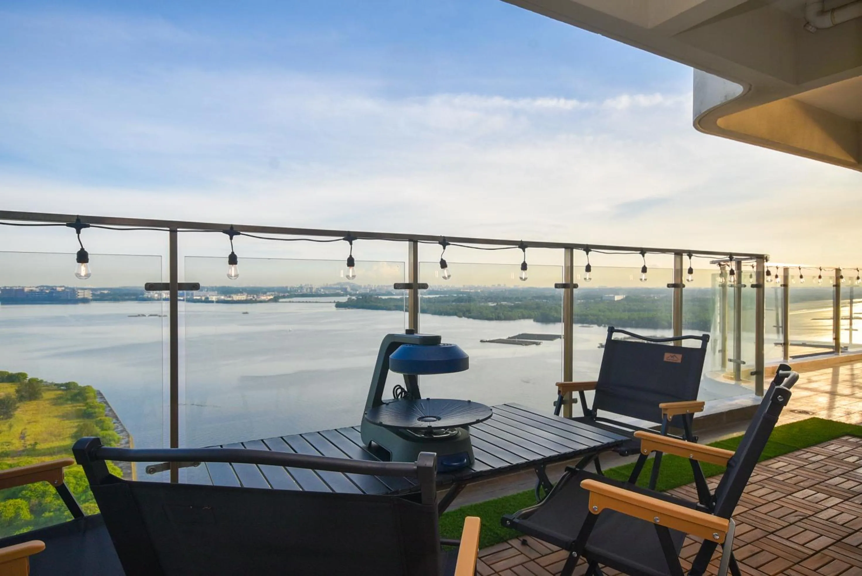 Balcony/Terrace in Country Garden Seaview Suite by Nest Home at Danga Bay
