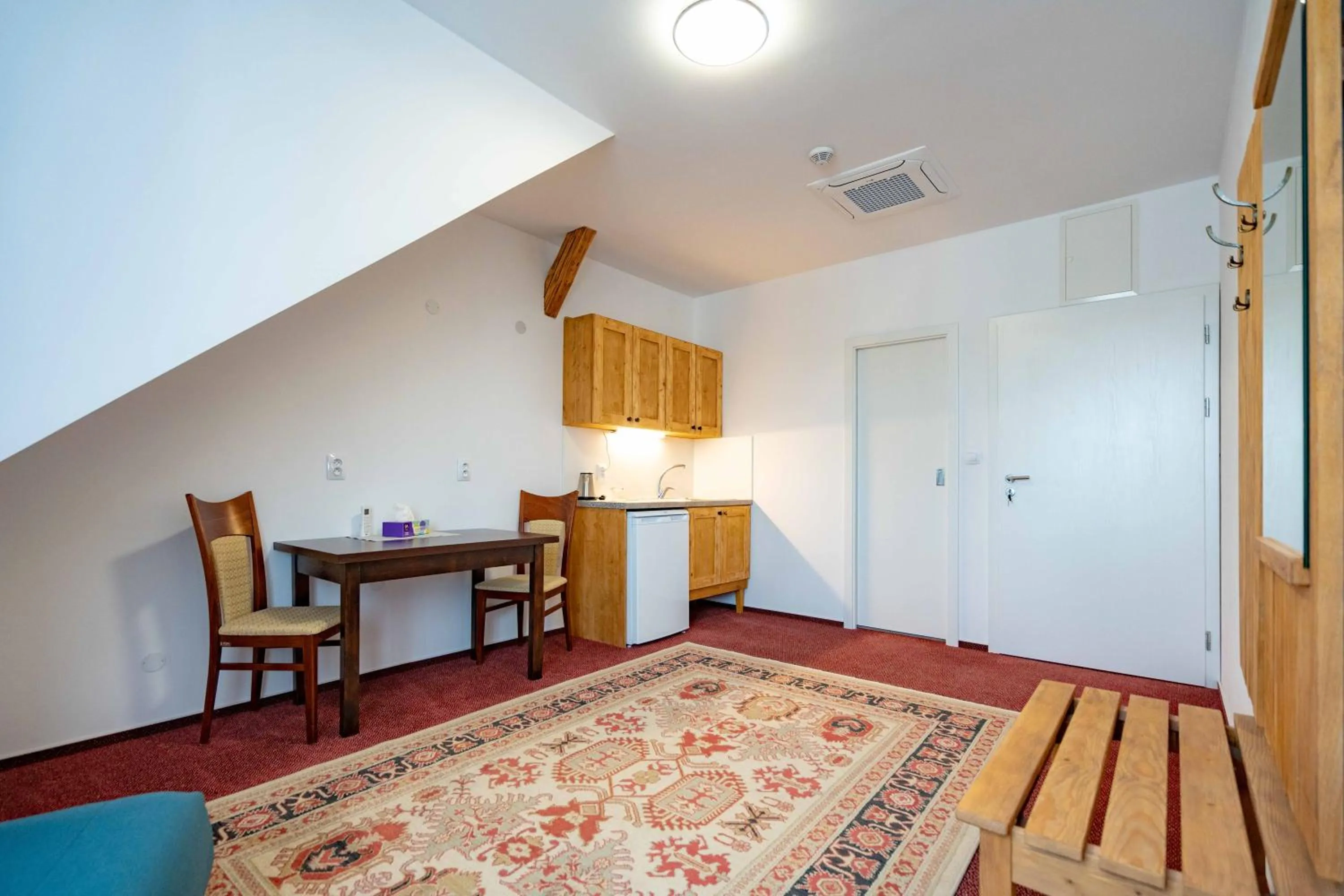 Kitchen or kitchenette in Hotel Volf