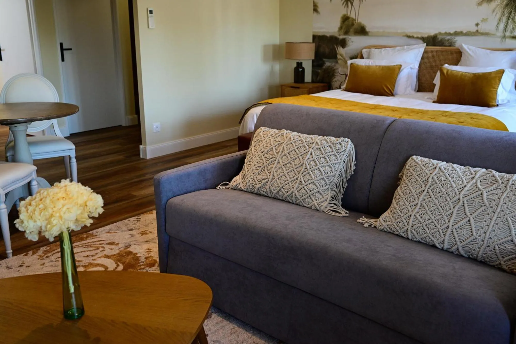 Living room in Pavillon des Millésimes, Piscine & SPA