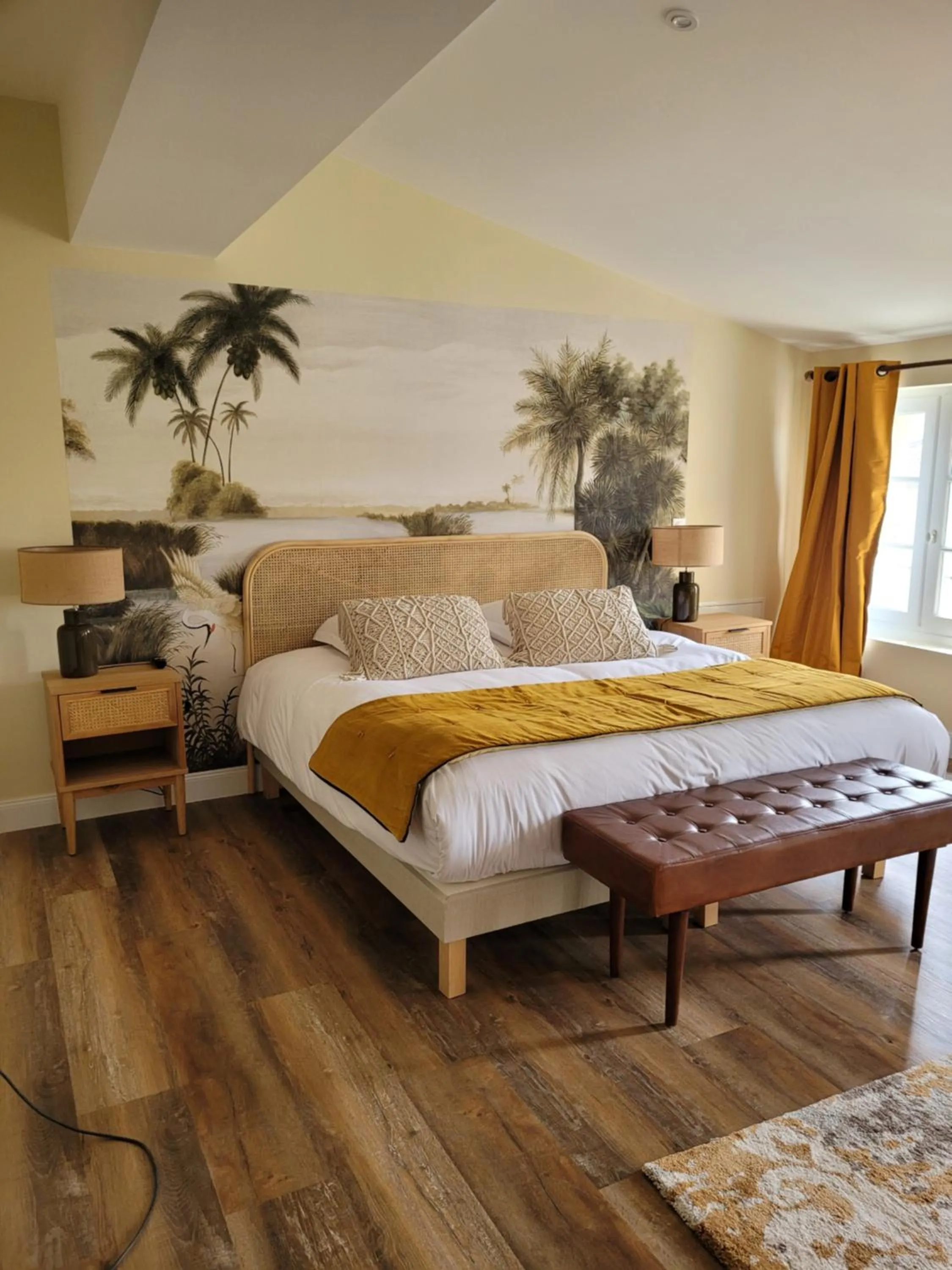 Bedroom, Bed in Pavillon des Millésimes, Piscine & SPA