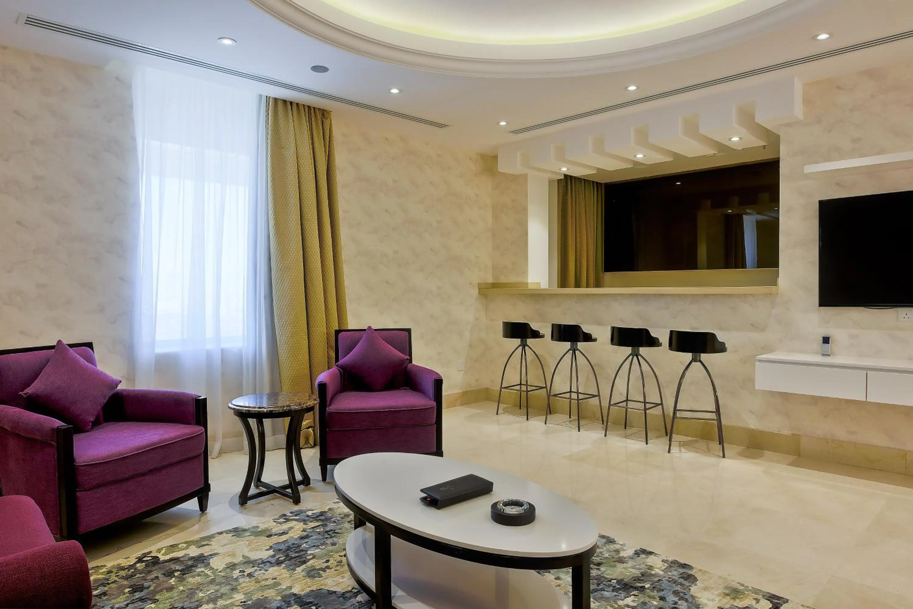 Living room in The Proud Hotel Al Khobar