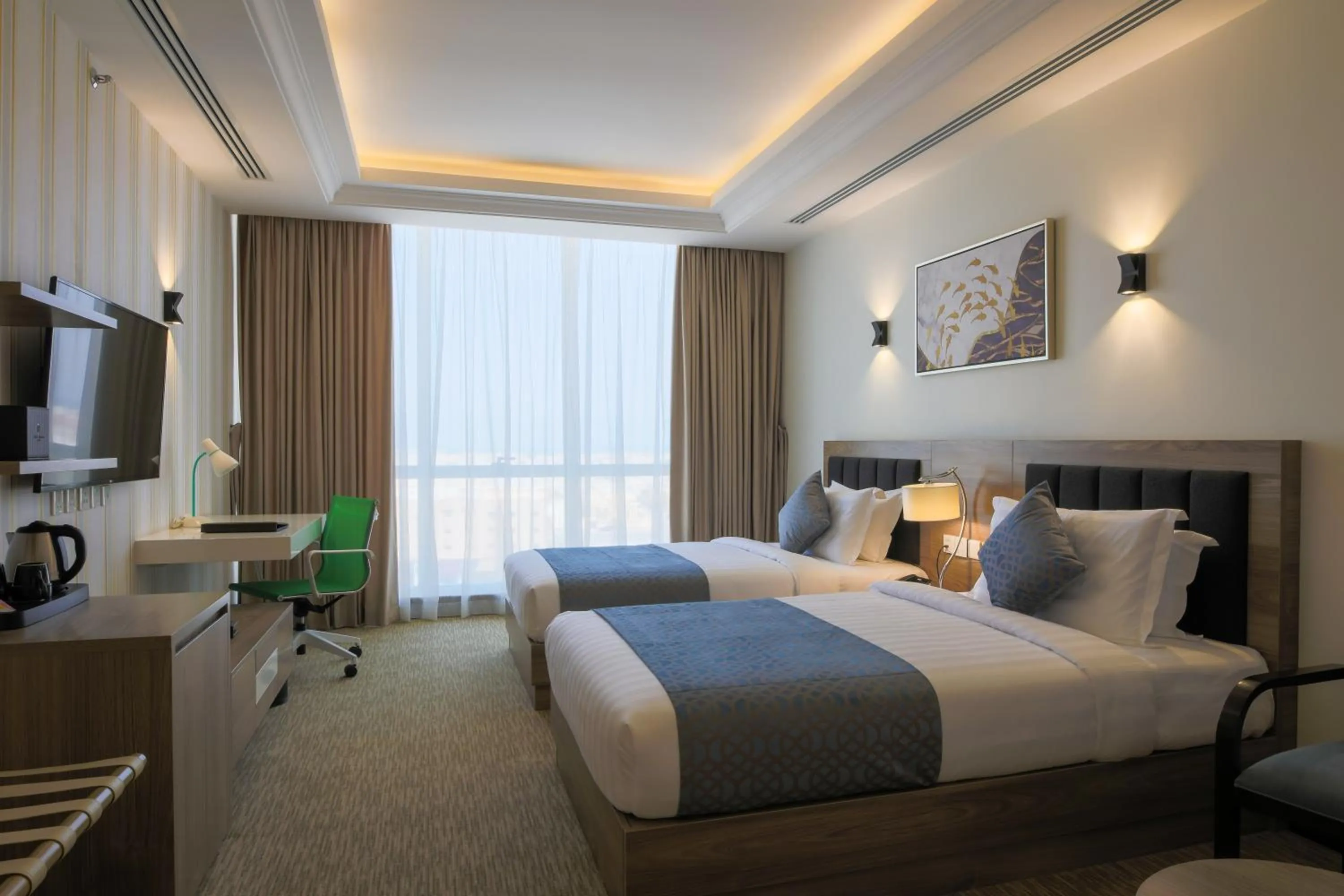 Bedroom, Bed in The Proud Hotel Al Khobar