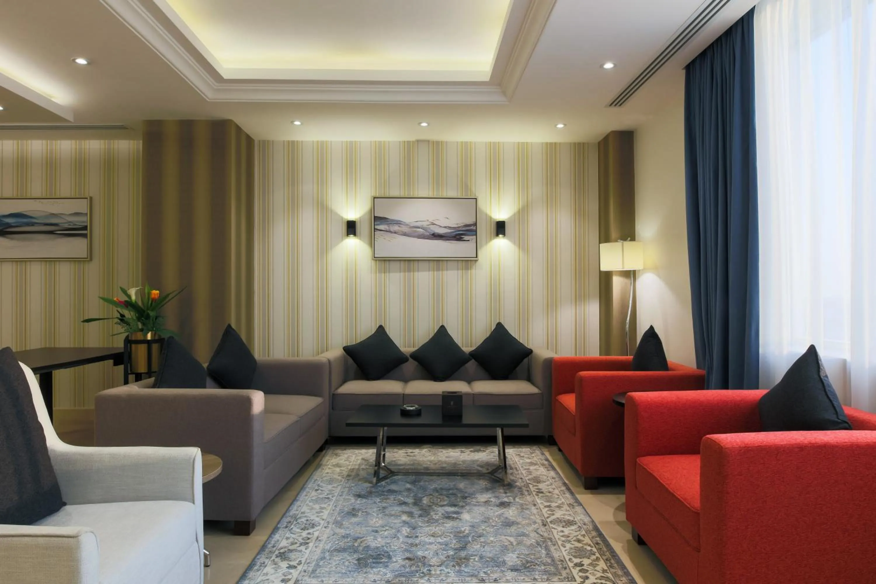 Living room in The Proud Hotel Al Khobar