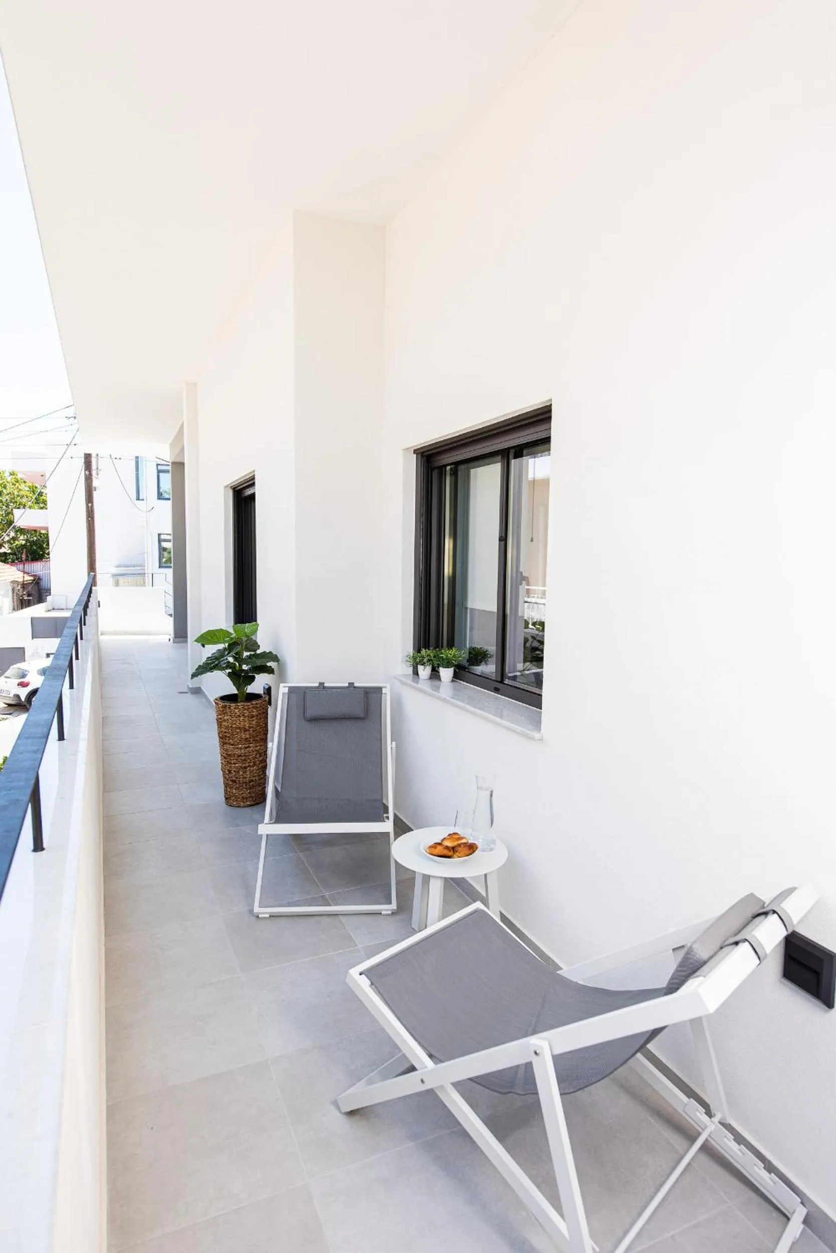 Balcony/Terrace in Cozy Corner Luxury Apartments
