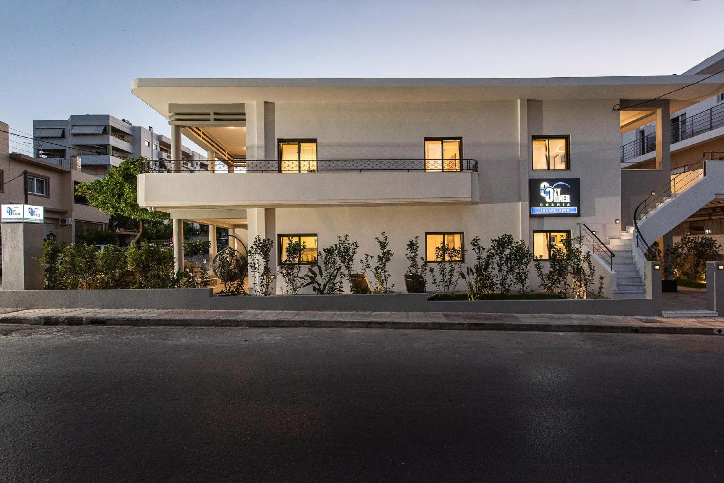 Property building in Cozy Corner Luxury Apartments