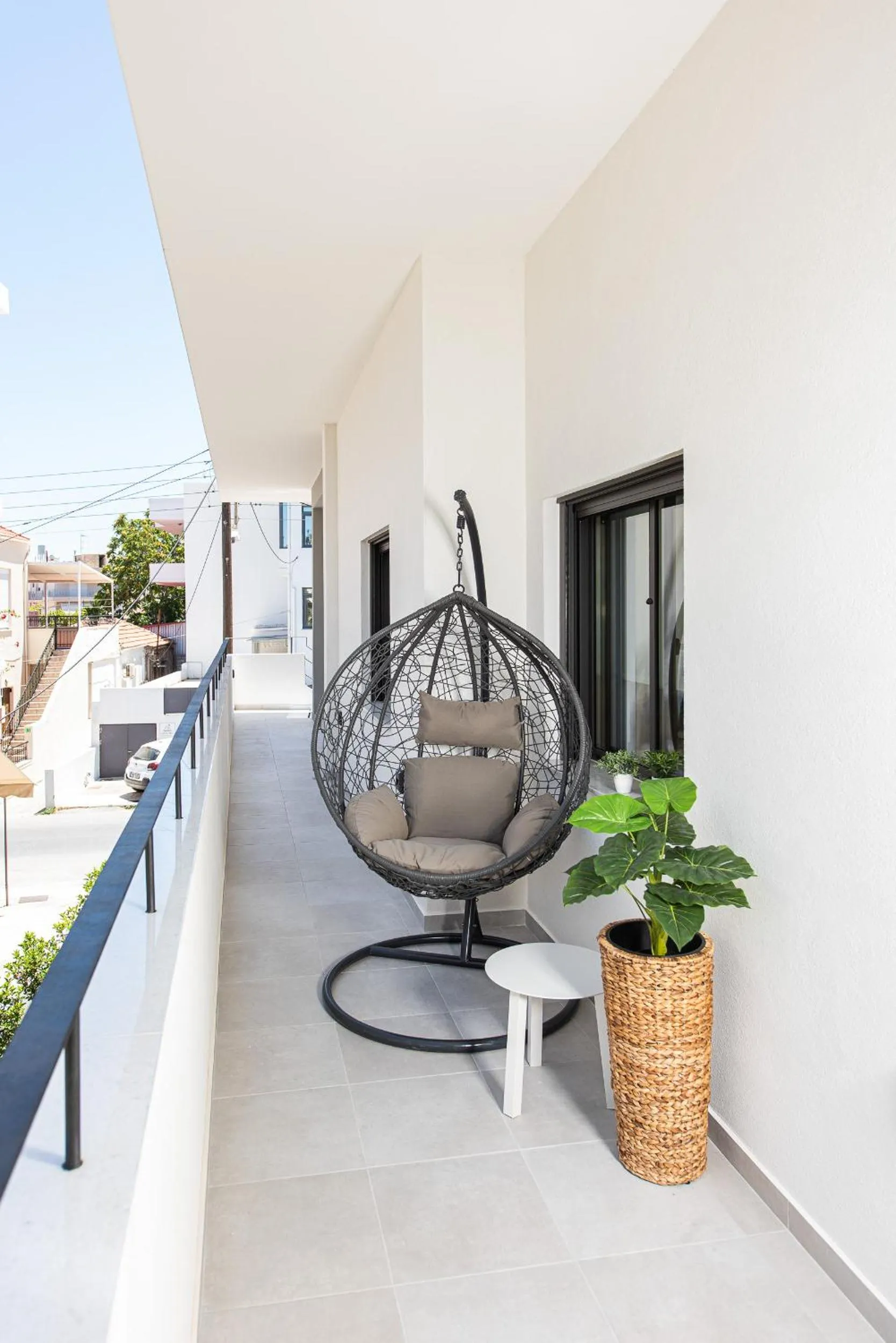 Balcony/Terrace in Cozy Corner Luxury Apartments