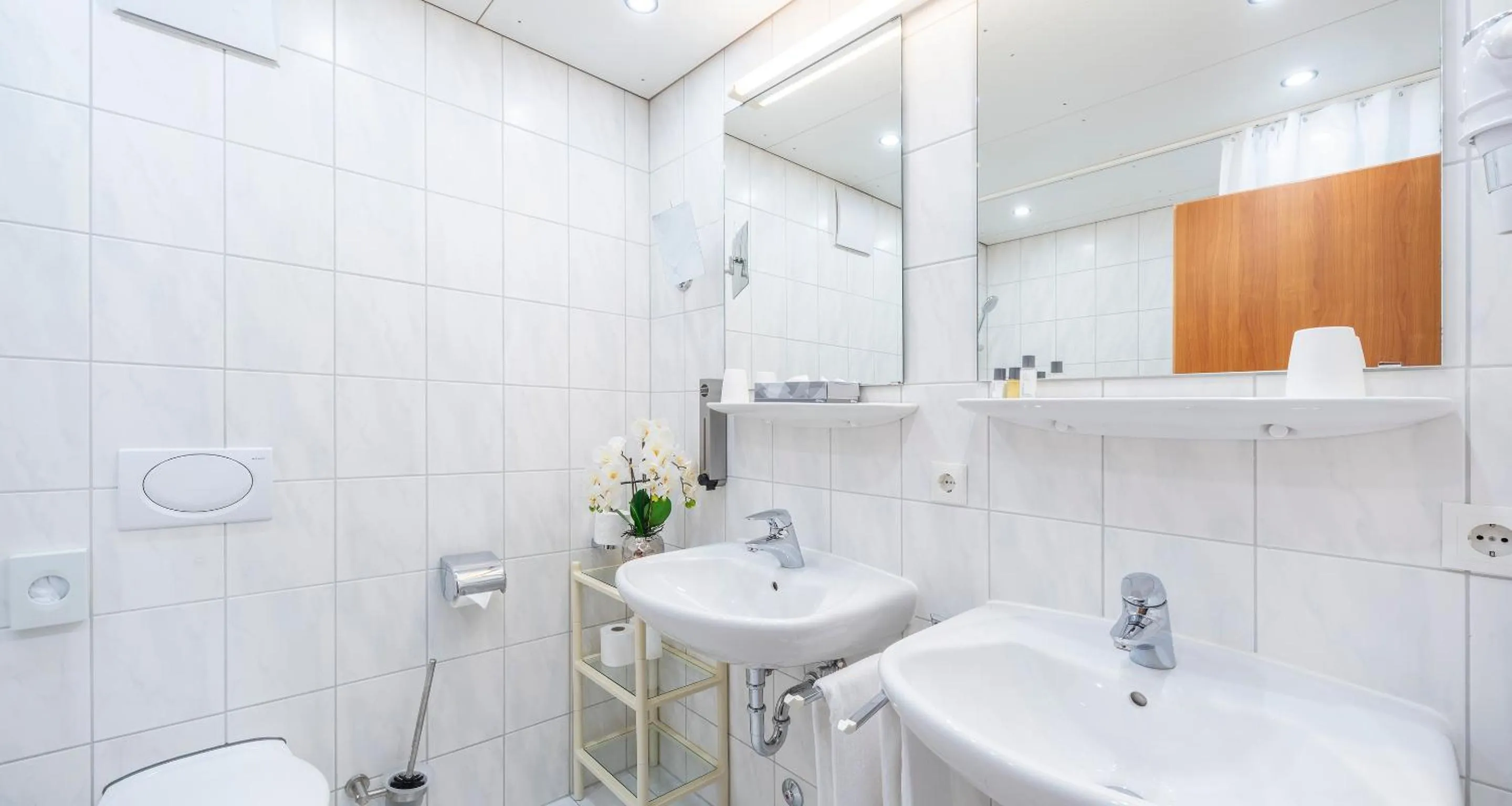 Toilet in PLAZA Hotel Föhr am Bodensee