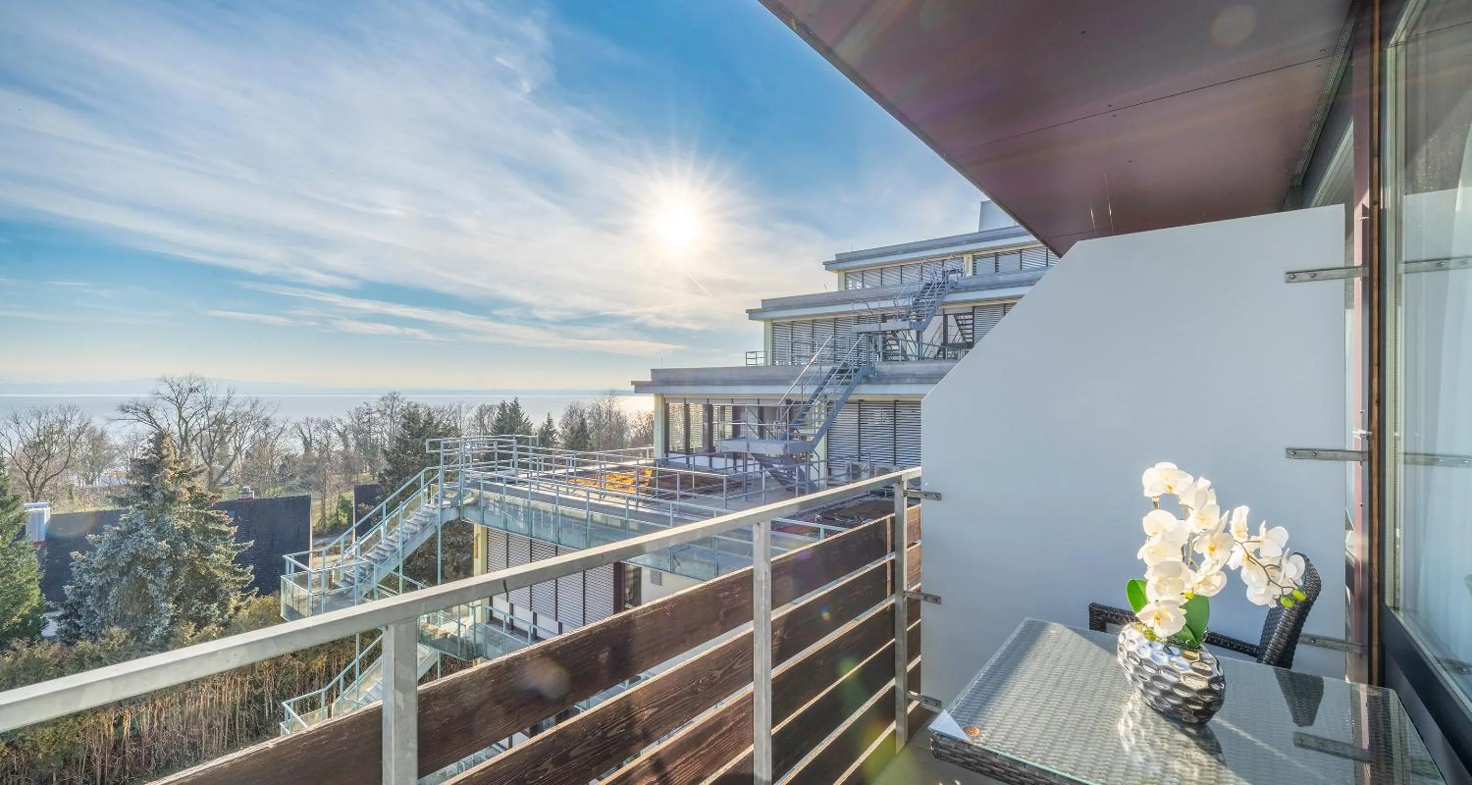 View (from property/room) in PLAZA Hotel Föhr am Bodensee