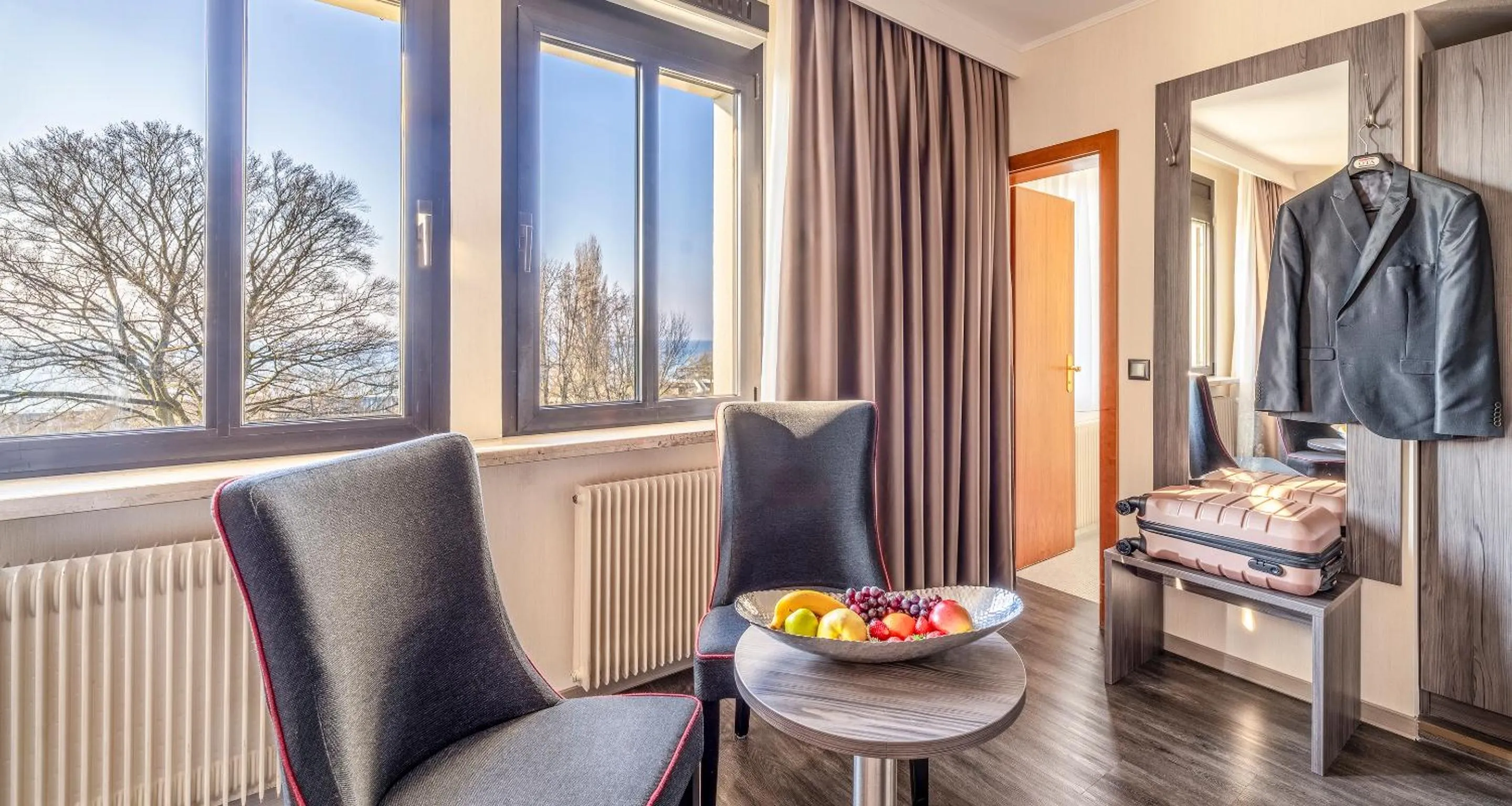 View (from property/room) in PLAZA Hotel Buchhorner Hof