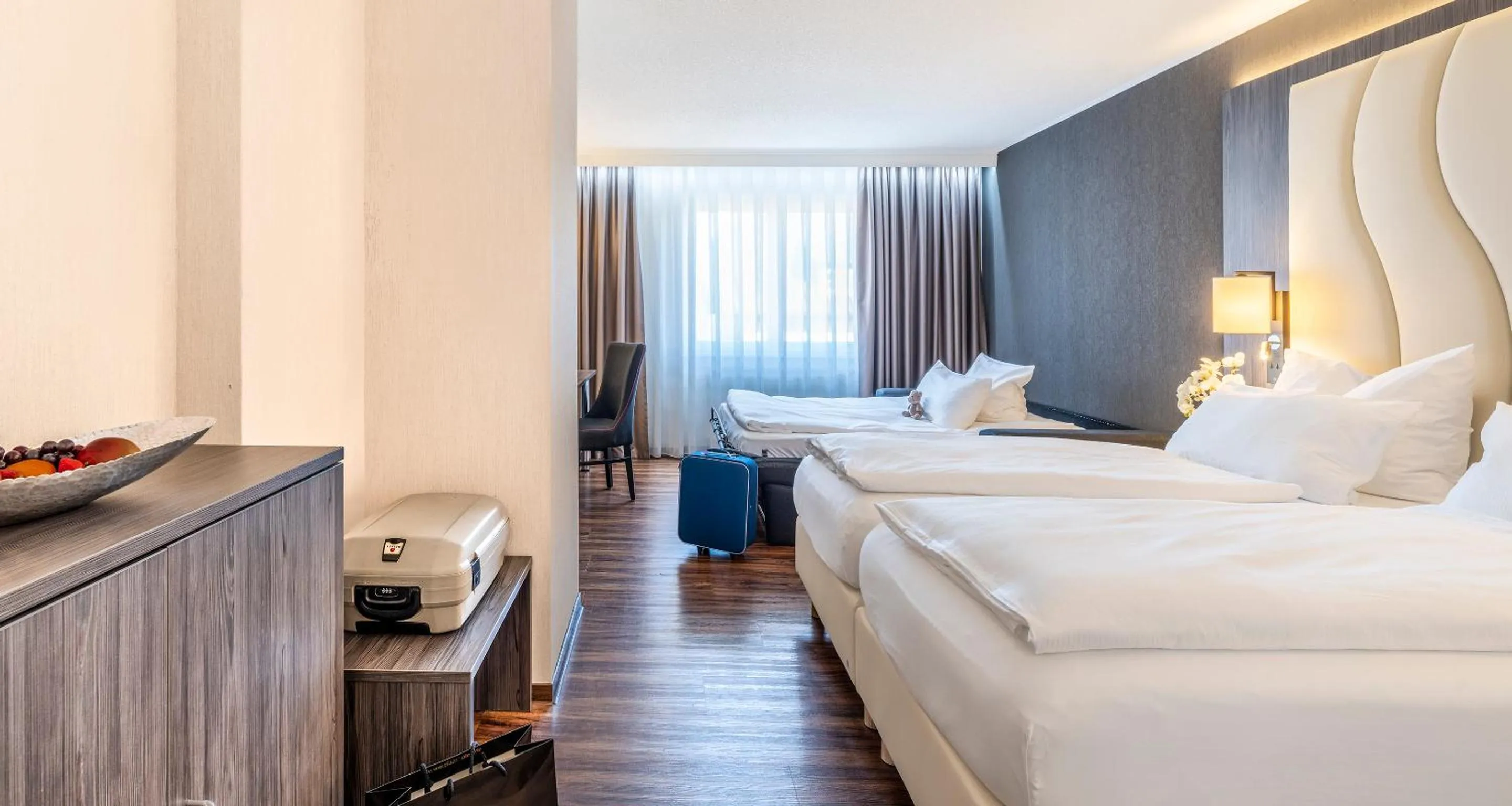 Photo of the whole room, Bed in PLAZA Hotel Buchhorner Hof