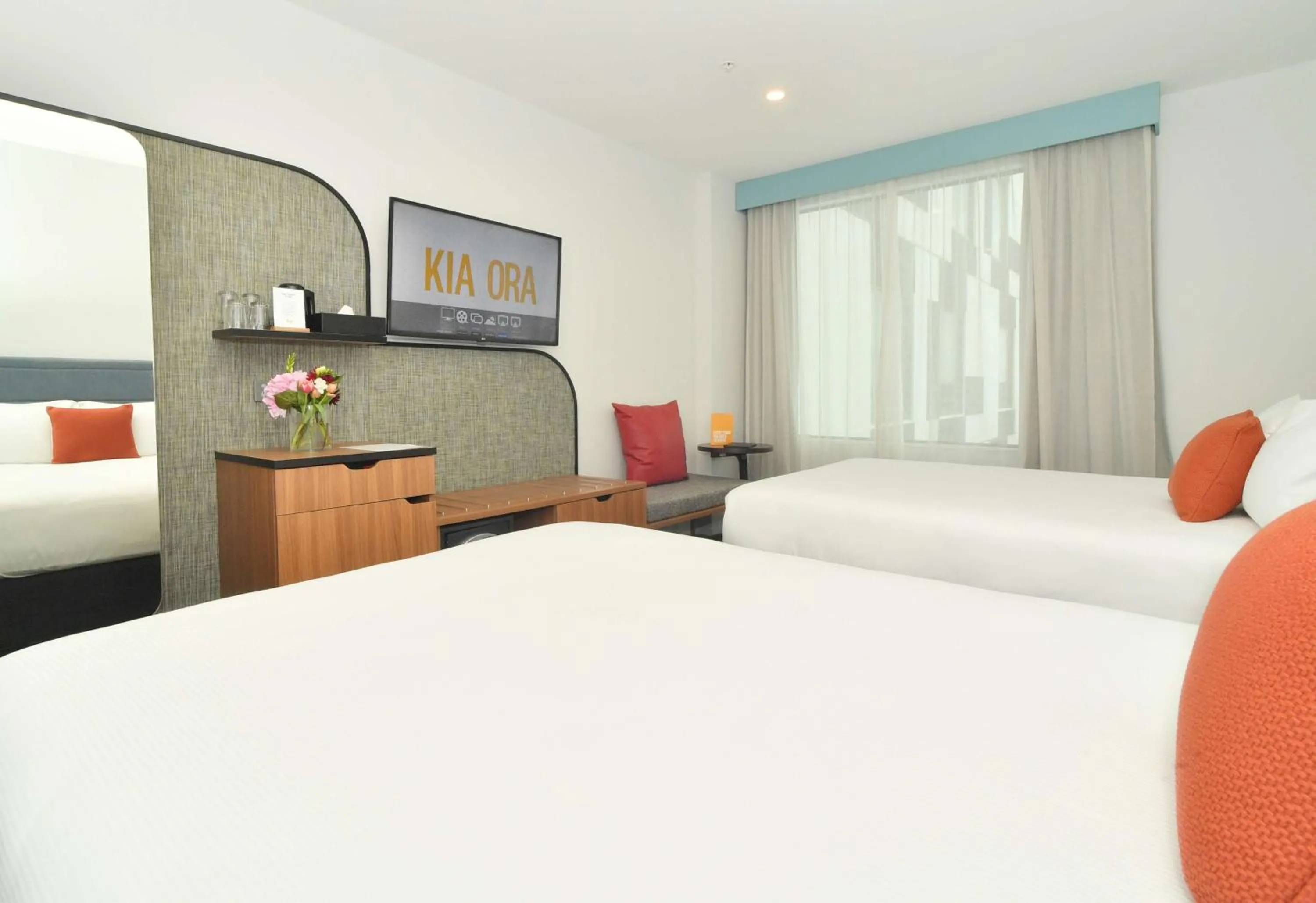 Bedroom, Bed in Sudima Auckland City