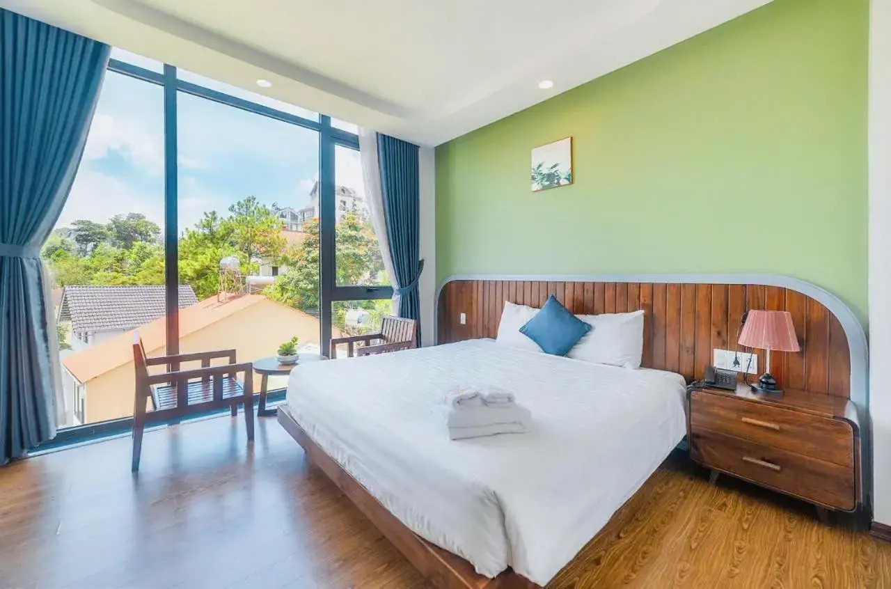 Deluxe Double Room in Mega Sky Dalat Hotel Deluxe Double Room in Mega Sky Dalat Hotel