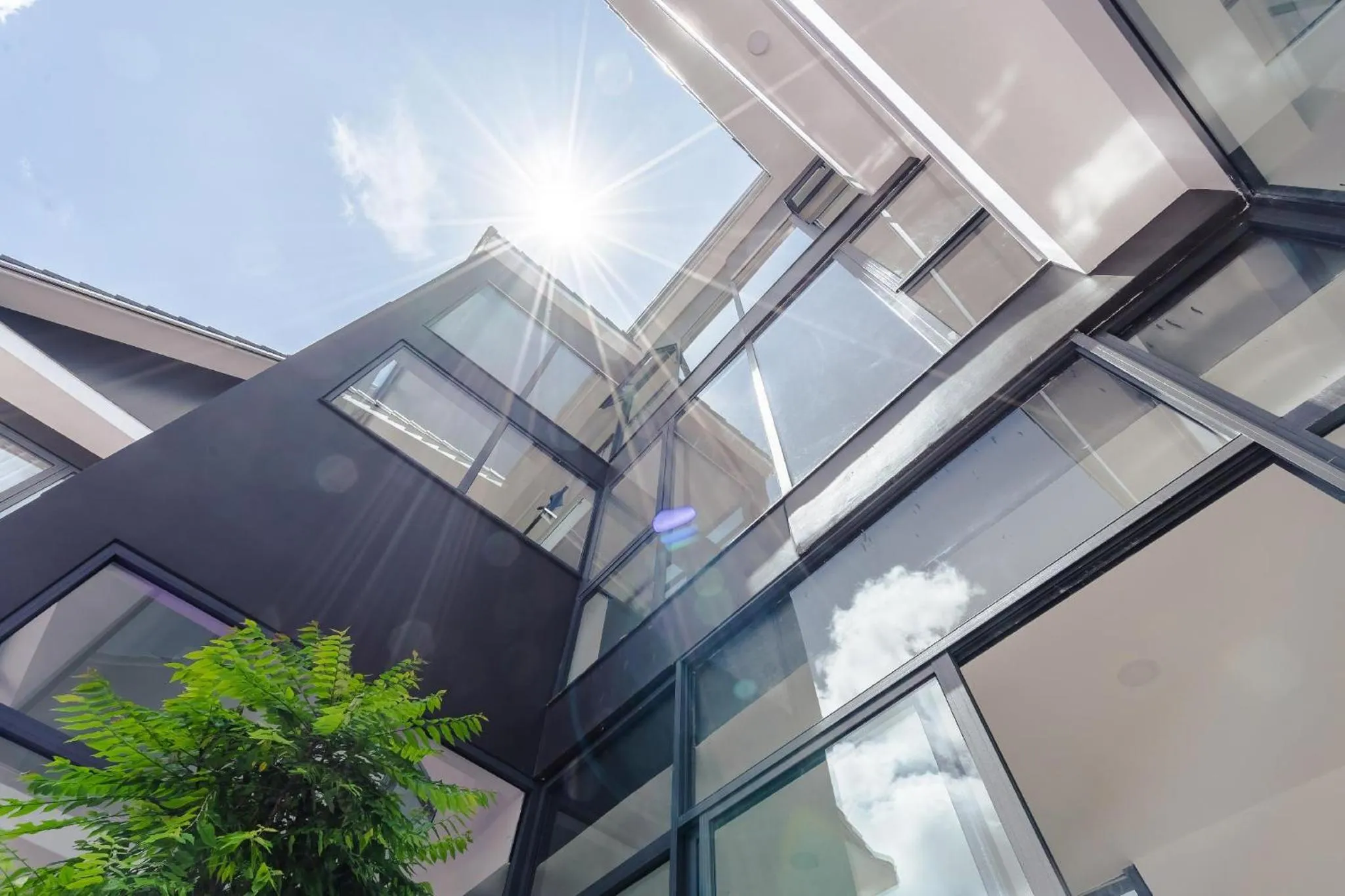 Property building in Mega Sky Dalat Hotel