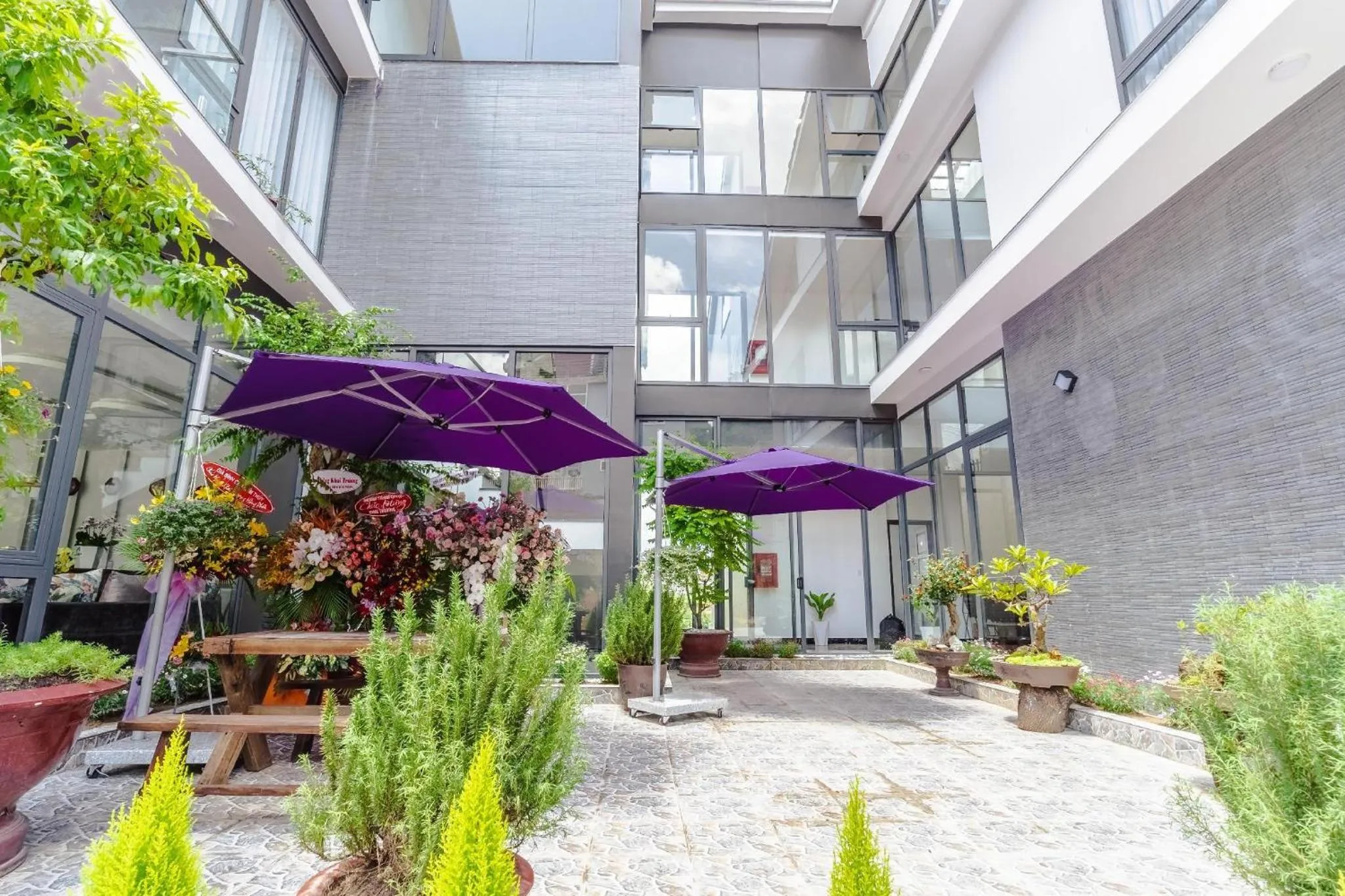 Day in Mega Sky Dalat Hotel