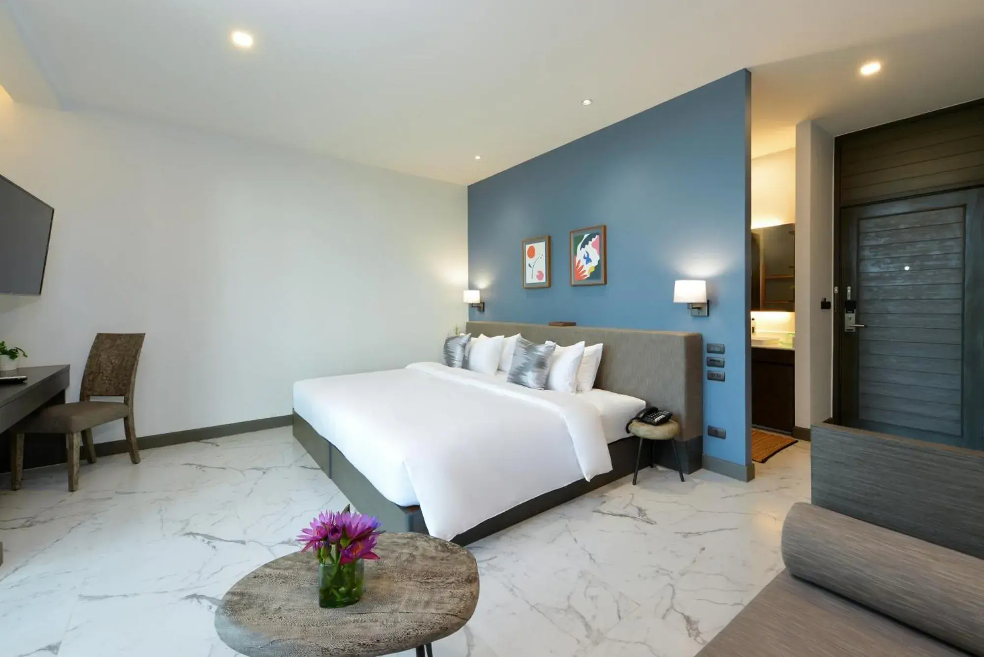 Deluxe Double or Twin Room in Sappaya Hotel By Lotus Valley Golf Resort Deluxe Double or Twin Room in Sappaya Hotel By Lotus Valley Golf Resort