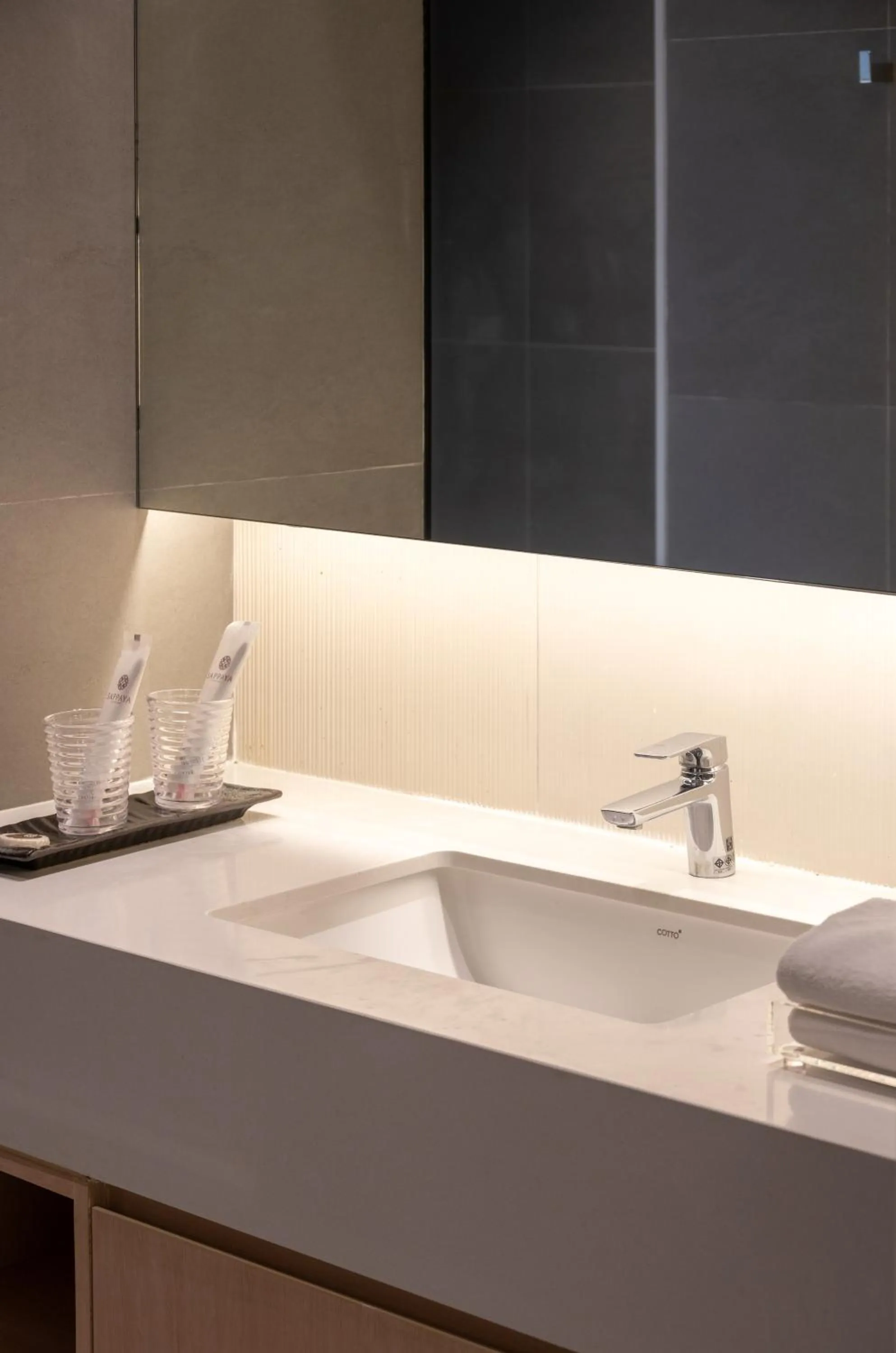 Bathroom in Sappaya Hotel By Lotus Valley Golf Resort