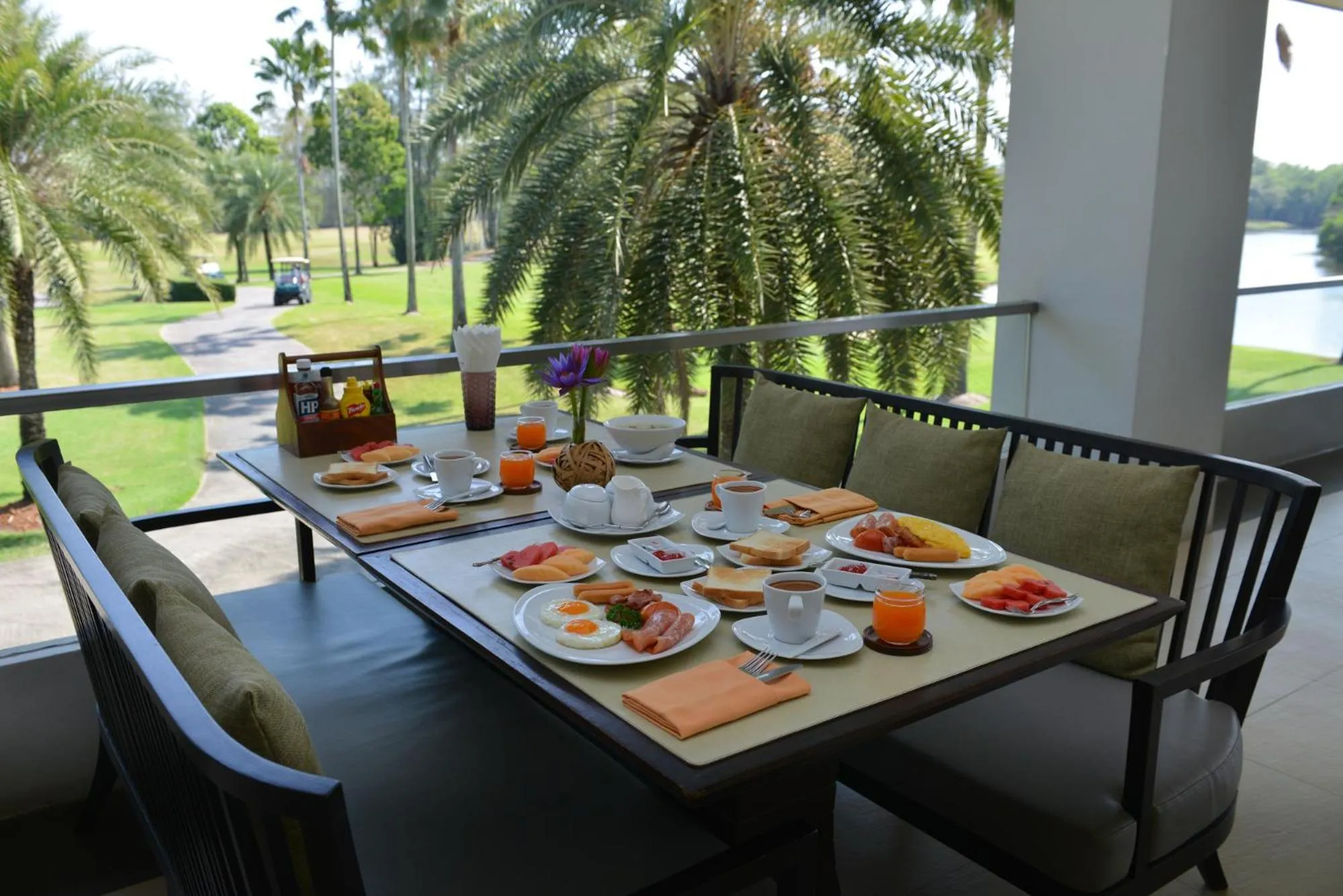 Breakfast in Sappaya Hotel By Lotus Valley Golf Resort