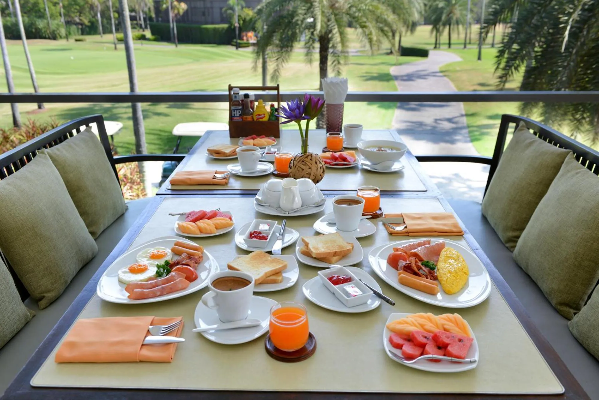 Breakfast in Sappaya Hotel By Lotus Valley Golf Resort