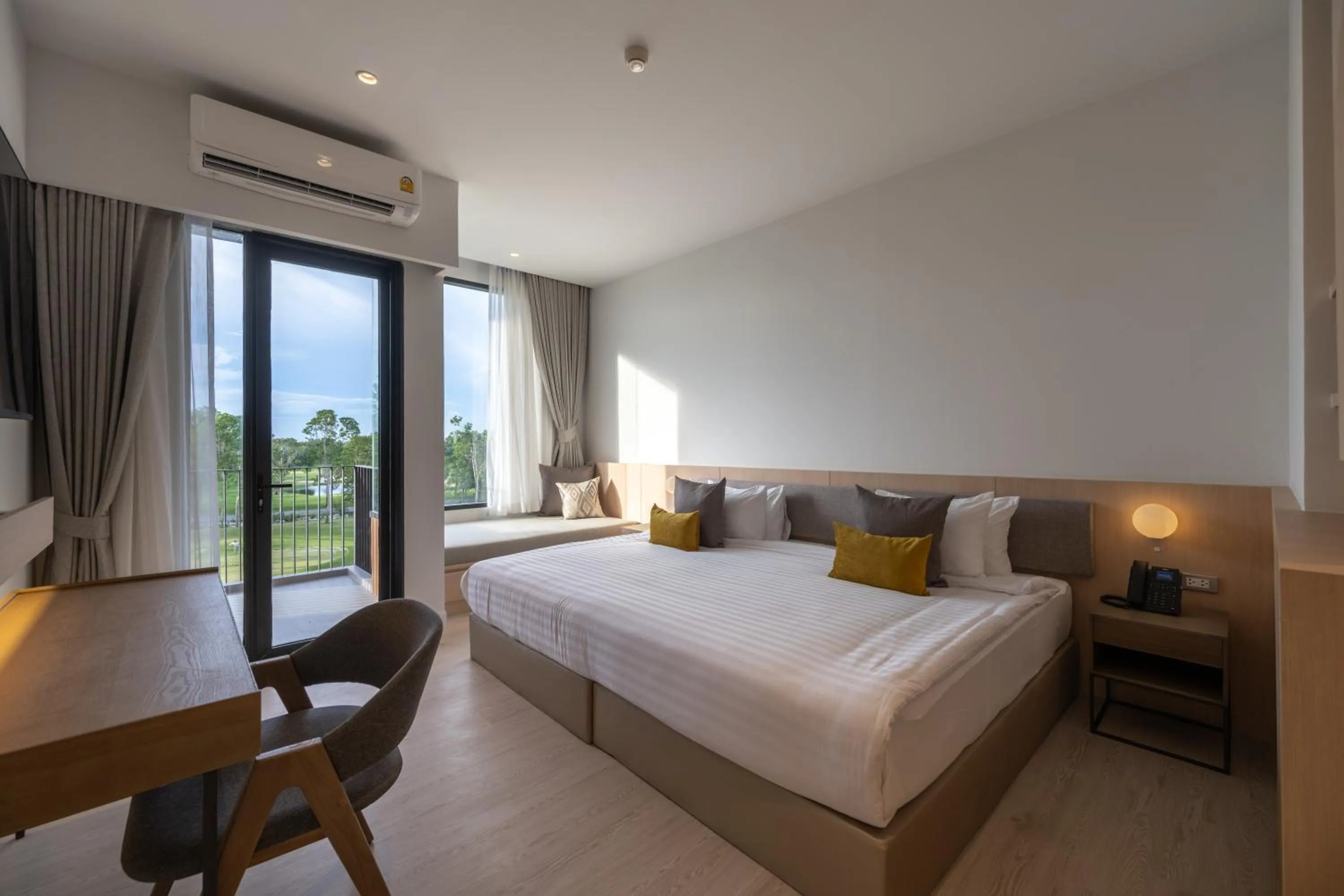 Photo of the whole room, Bed in Sappaya Hotel By Lotus Valley Golf Resort