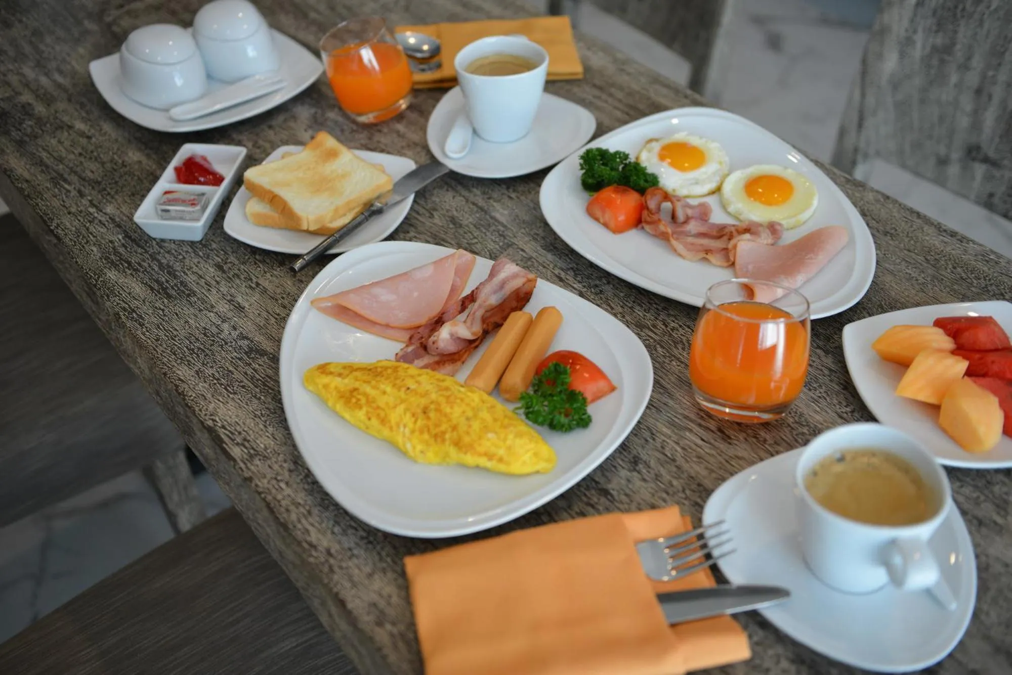 Breakfast in Sappaya Hotel By Lotus Valley Golf Resort