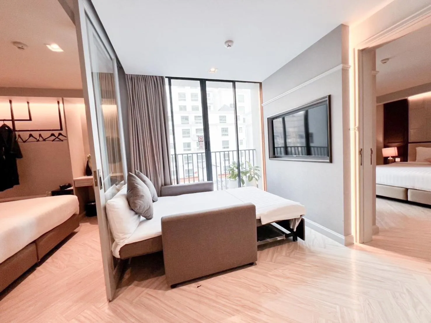 Bedroom, Bed in The Quarter Ploenchit by UHG