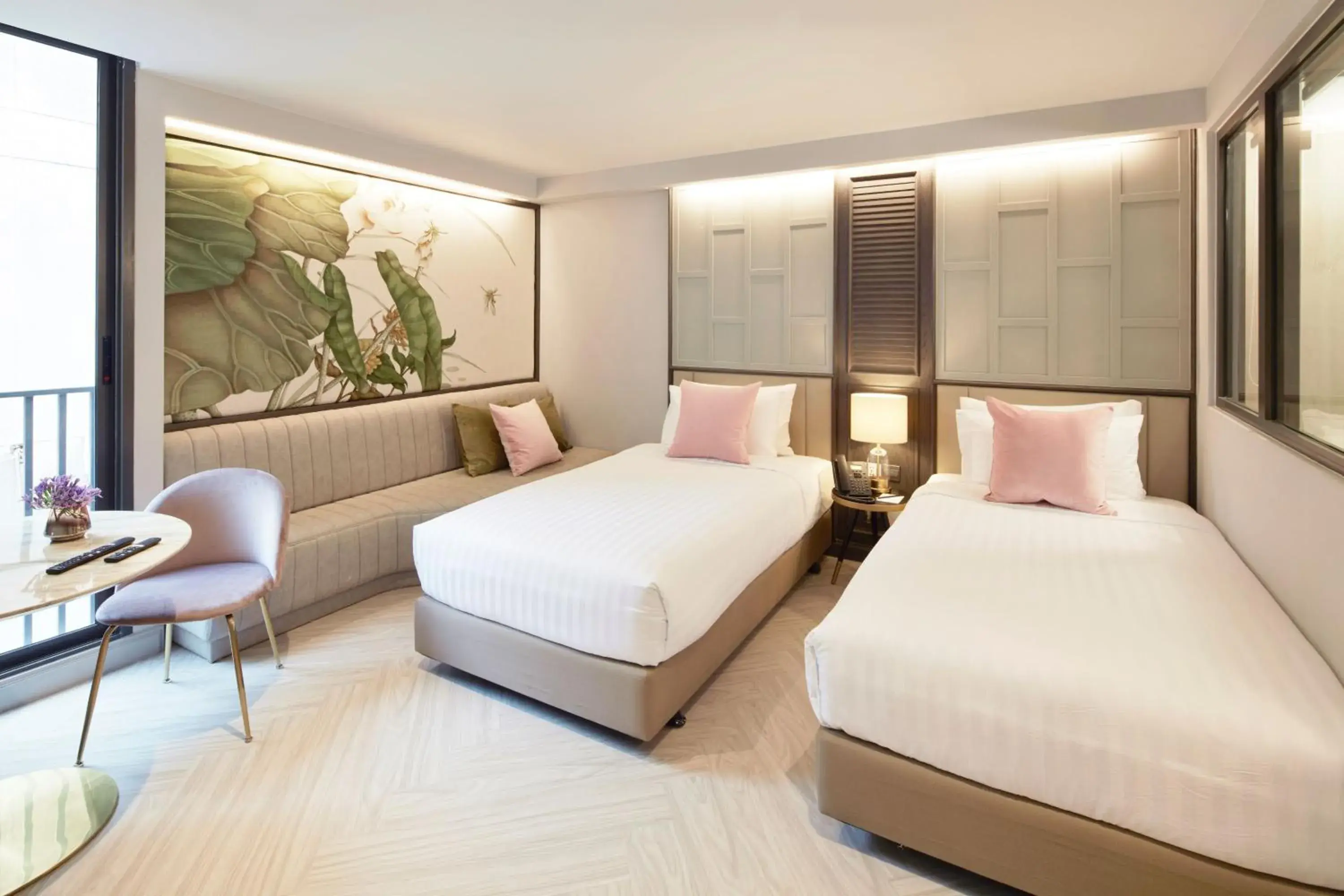 Deluxe Twin Room in The Quarter Ploenchit by UHG Deluxe Twin Room in The Quarter Ploenchit by UHG