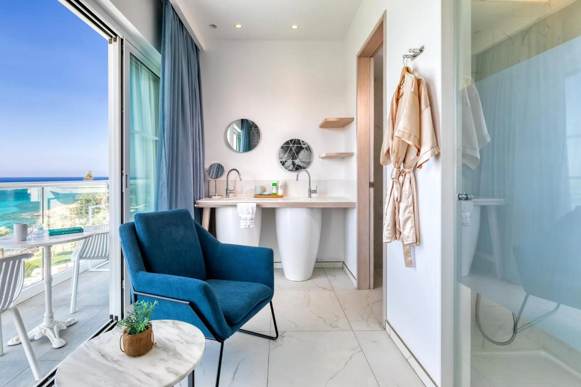 Bathroom in King Jason Protaras - Designed for Adults by Louis Hotels