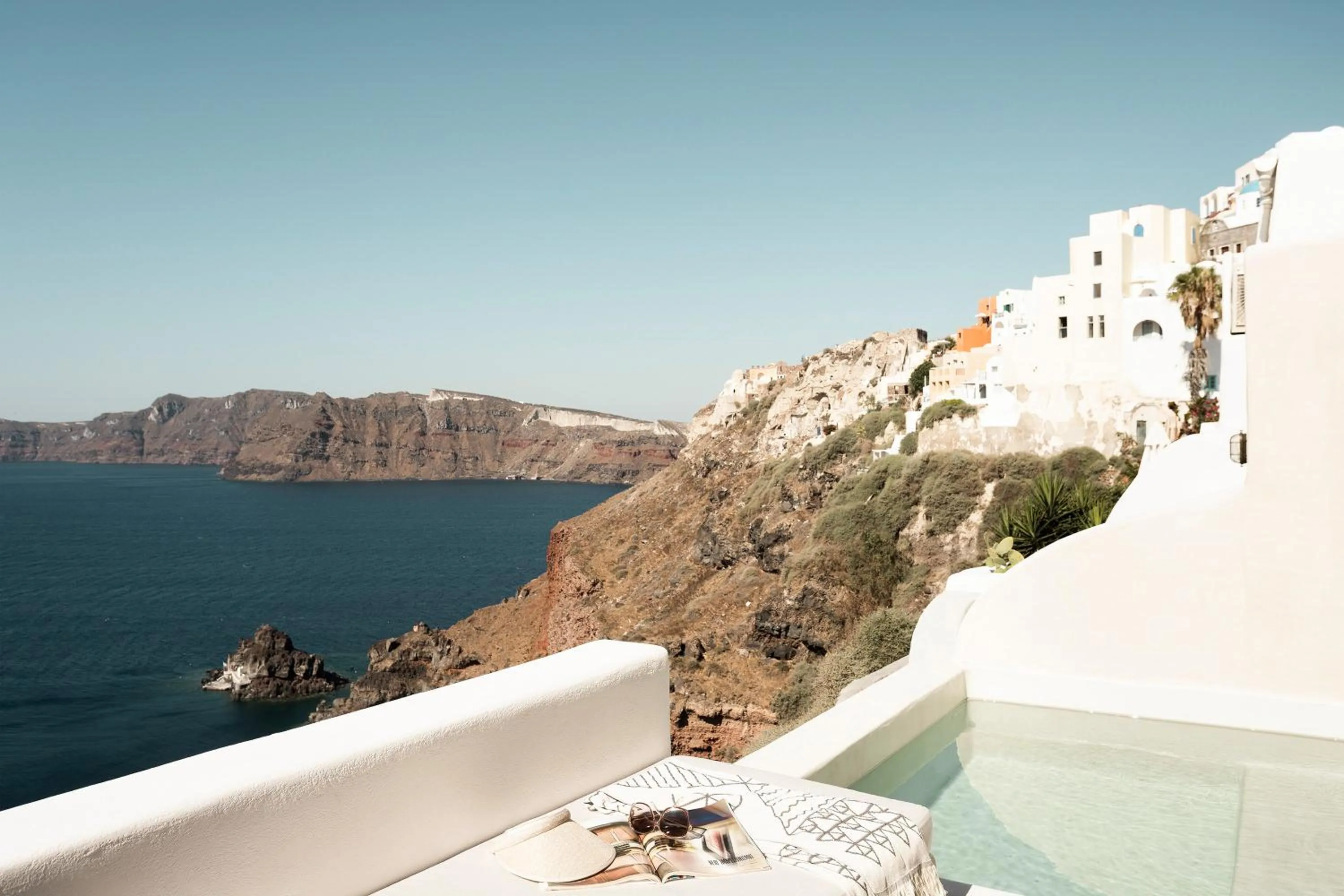Pool view in Armenaki