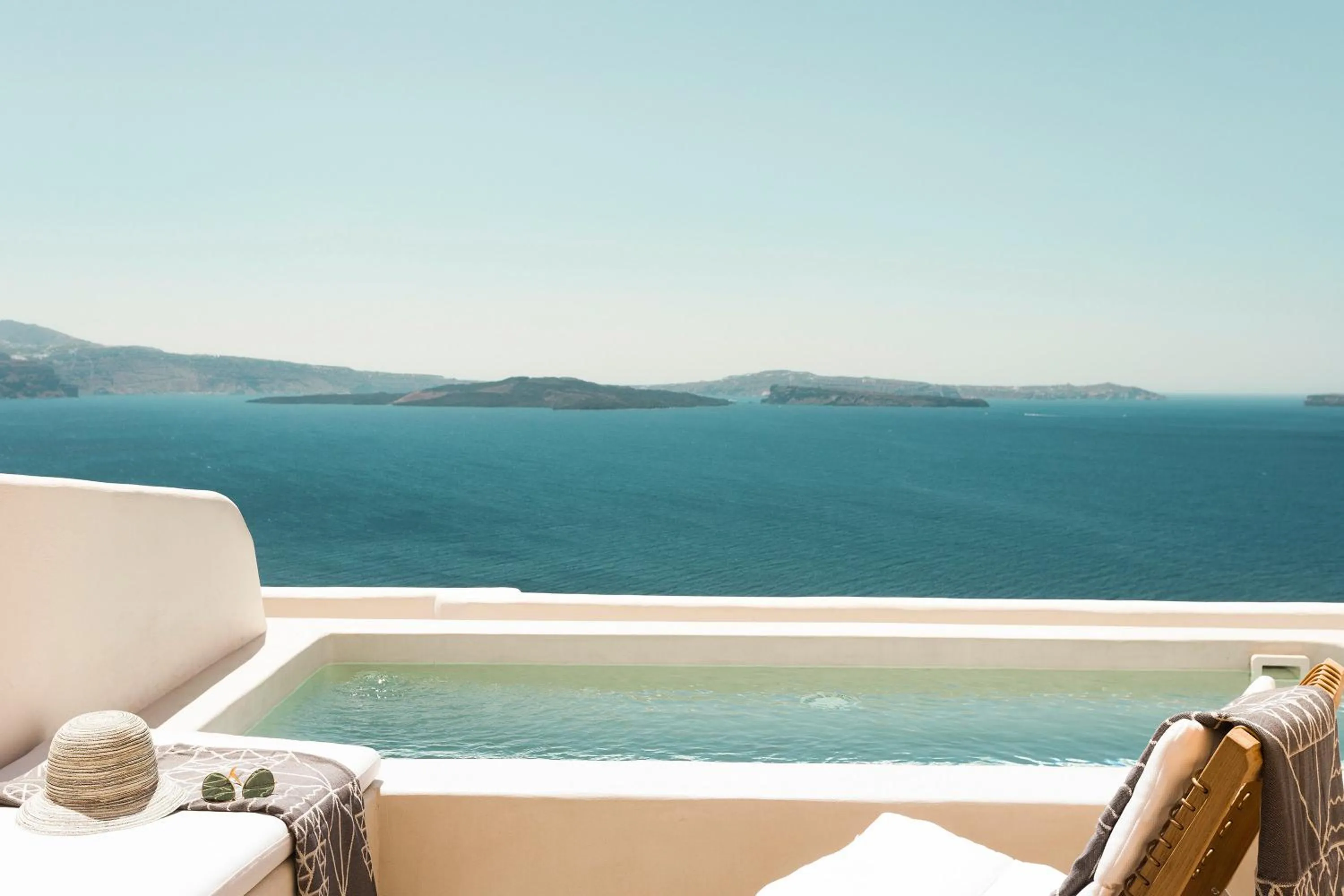 Pool view in Armenaki