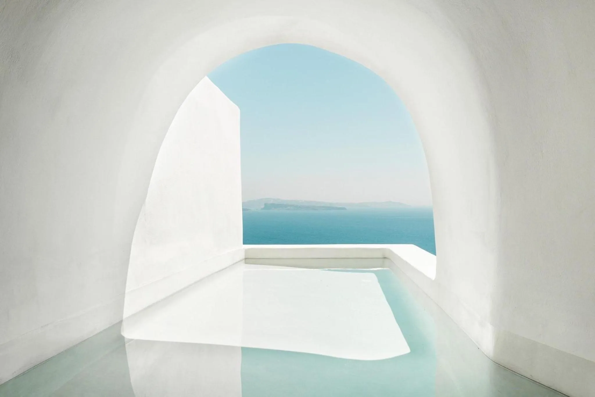 Pool view in Armenaki