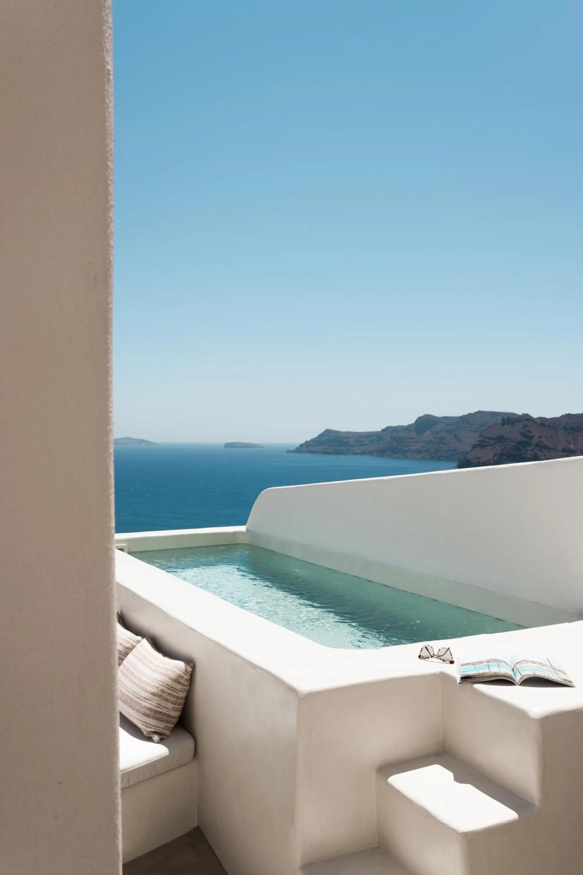 Pool view in Armenaki