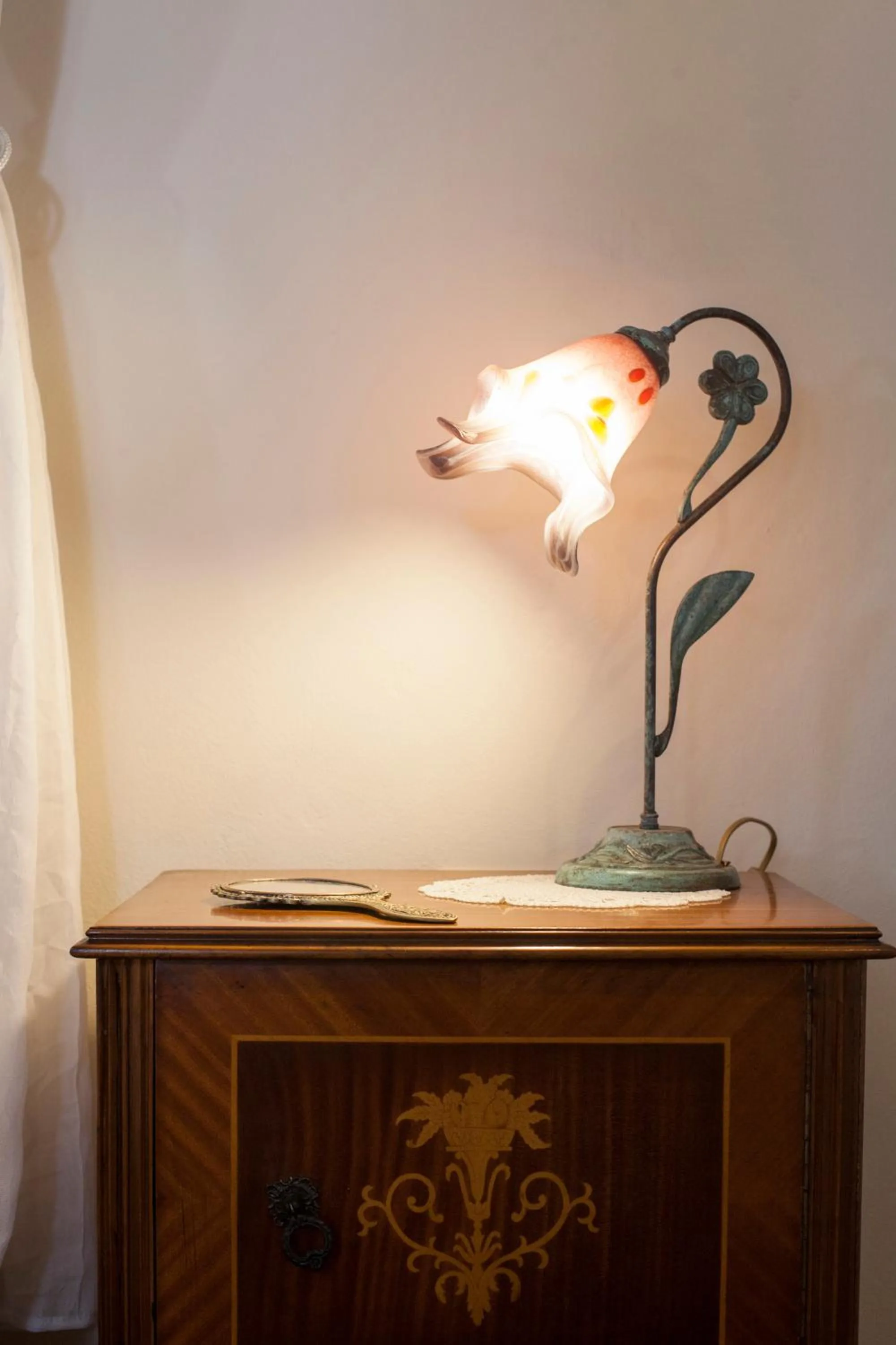 Decorative detail in Porolithos Boutique Hotel